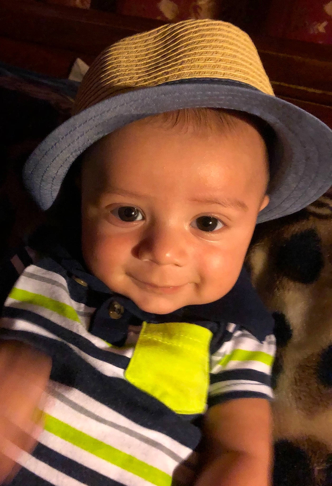 Ezequiel is registered to the contest to win money with this photo: baby, beauty, cap, cheek, cool, eyebrow, flash_photography, fun, happy, hat, human, iris, joy, lip, nose, people, person, product, skin, smile