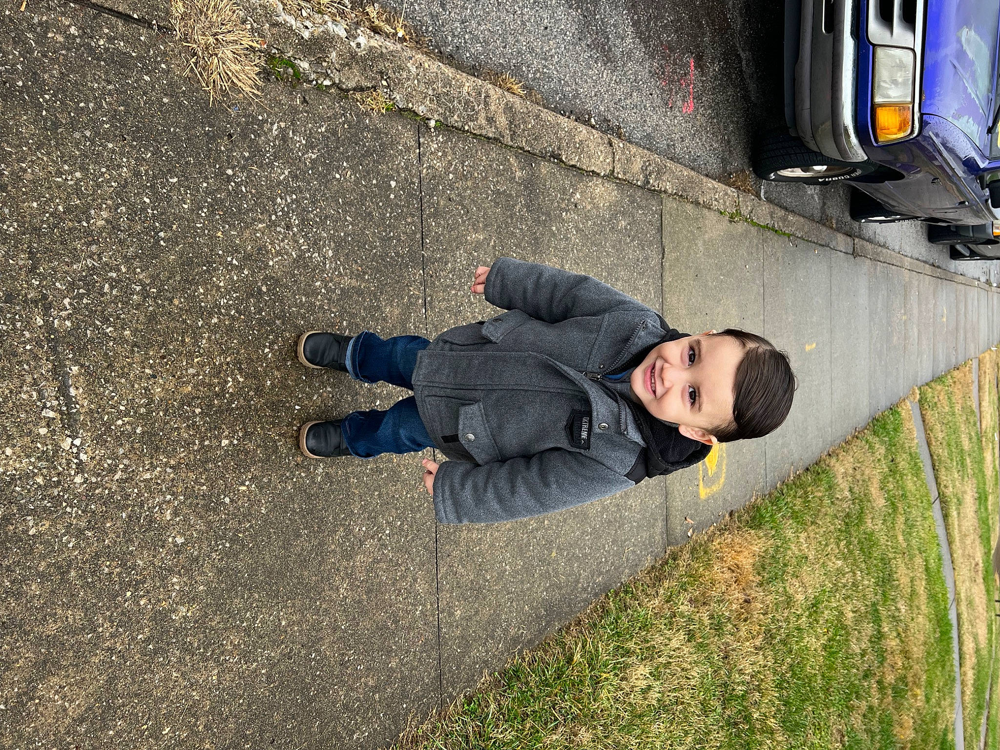 Princeton joined the competition — help win amazing prizes! asphalt, automotive_tire, concrete, denim, flooring, grass, joy, leisure, pedestrian, people_in_nature, person, road, road_surface, shadow, sidewalk, sitting, soil, street, tints_and_shades, toddler