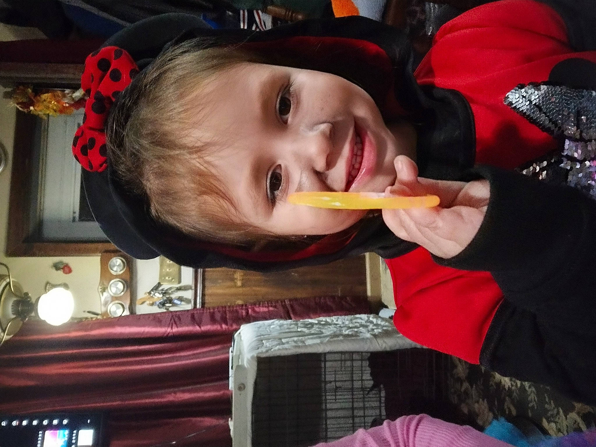 Peyton is registered to the contest to win money with this photo: baby, baby_products, baby_toddler_clothing, cheek, child, comfort_food, eating, fast_food, food, fun, happy, hat, joy, lip, mouth, nose, person, smile, tableware, toddler