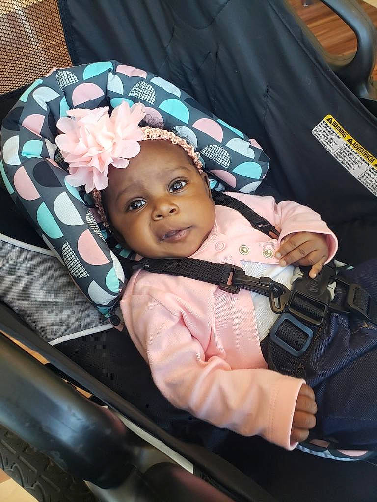Yaminah joined the competition — help win amazing prizes! auto_part, baby, baby_carriage, baby_products, baby_safety, baby_toddler_clothing, bag, car_seat, cheek, child, comfort, fashion_accessory, fun, happy, headwear, luggage_and_bags, luxury_vehicle, person, product, sitting