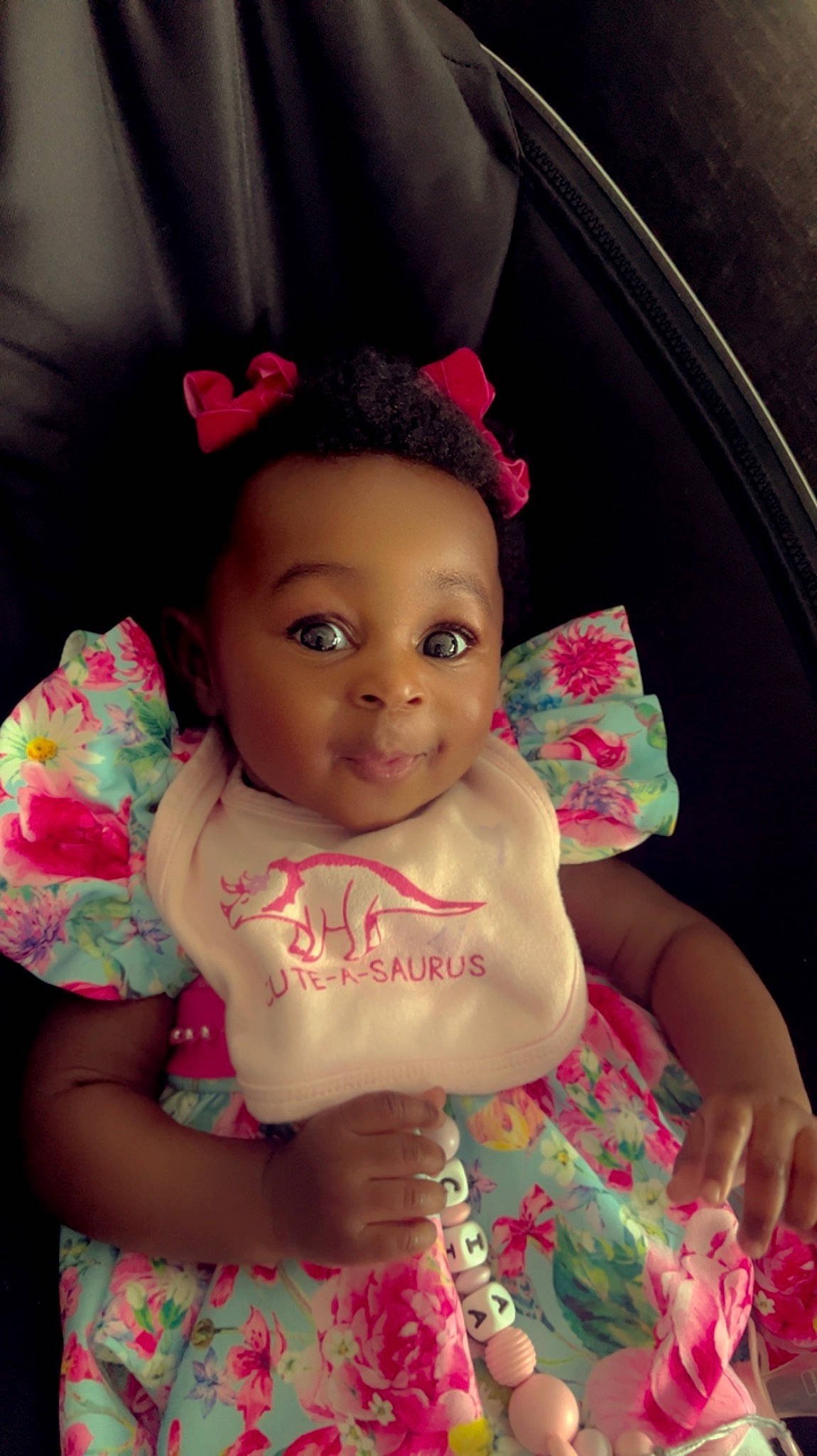 Cia joined the competition — help win amazing prizes! black_hair, cheek, child, chin, doll, dress, eye, eyebrow, eyelash, hand, happy, headgear, iris, jewellery, lip, person, pink, skin, textile, trunk