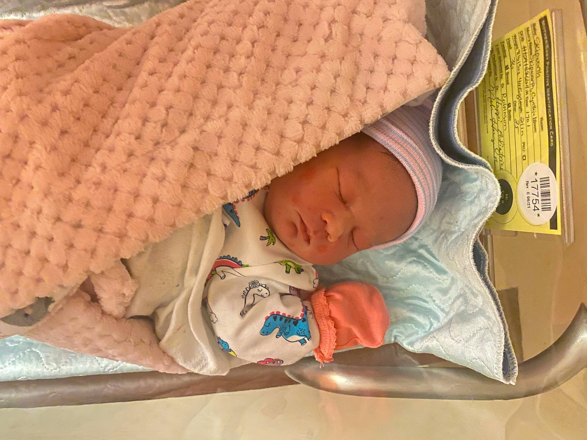 Khloe is registered to the contest to win money with this photo: baby, baby_products, baby_safety, baby_sleeping, baby_toddler_clothing, bedtime, child, comfort, infant_bed, linens, nap, pattern, person, room, sleep, toddler