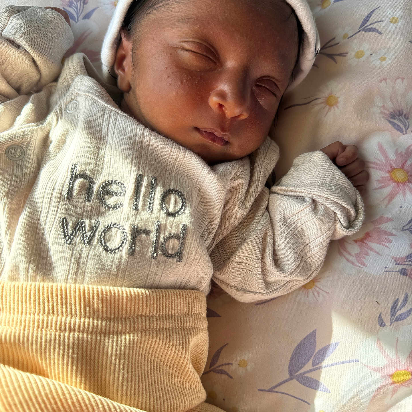 Subrina joined the competition — help win amazing prizes! baby, bed, blanket, bonnet, cap, clothing, couch, face, furniture, hat, head, hood, hoodie, knitwear, newborn, person, photography, portrait, sweater, sweatshirt