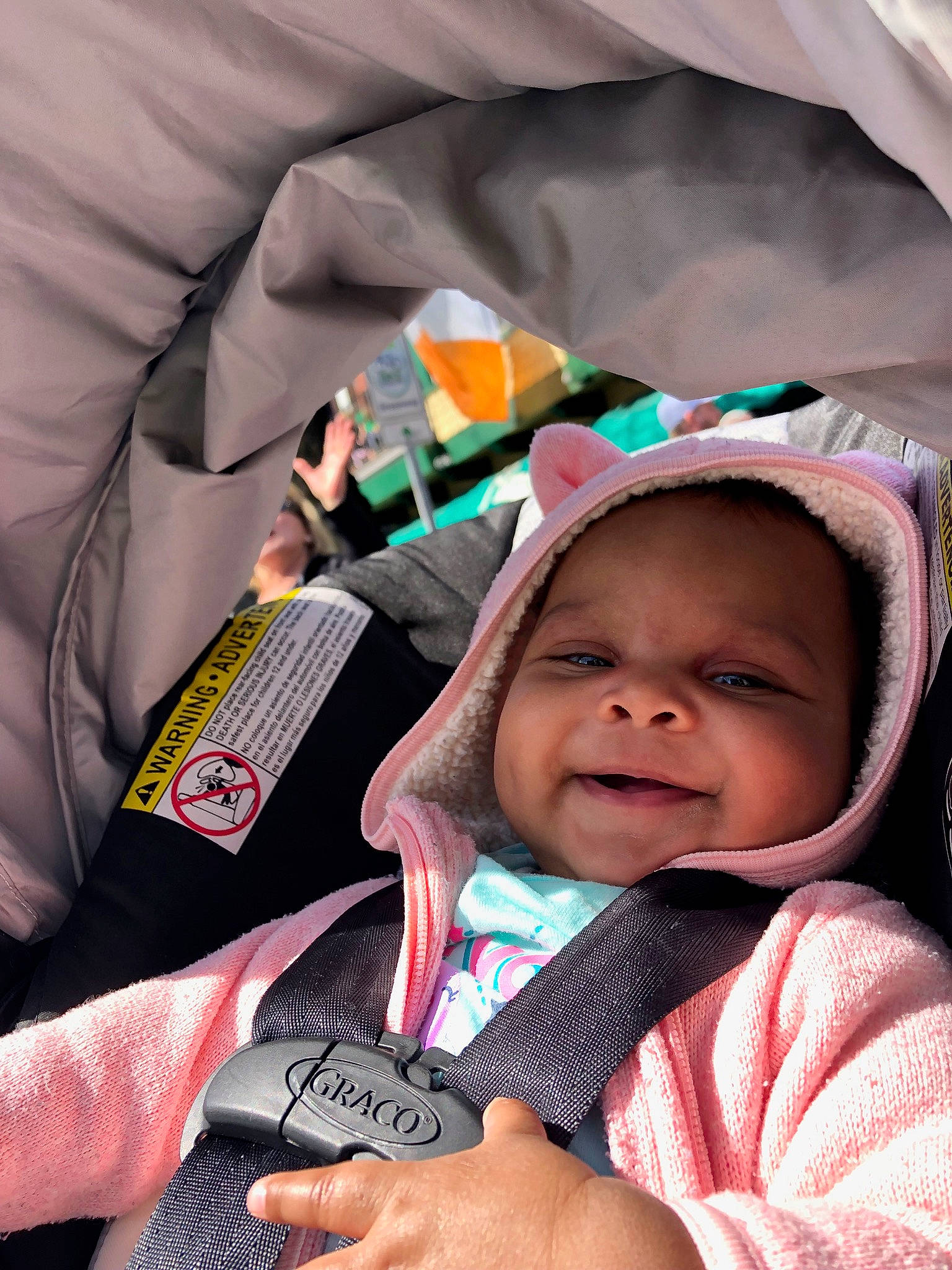 Jaylah joined the competition — help win amazing prizes! baby, baby_carriage, baby_products, child, person, product, toddler