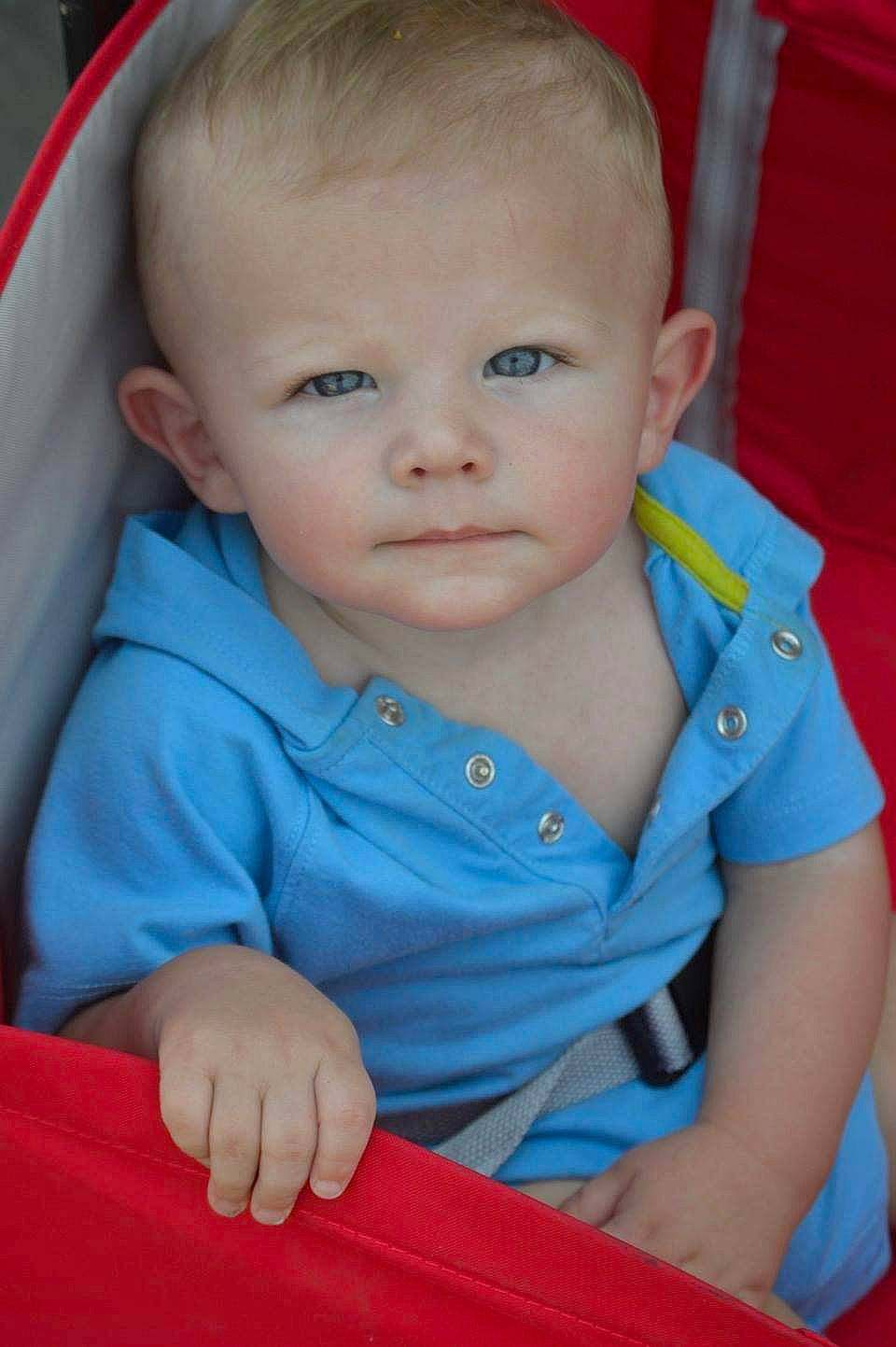 Nathan joined the competition — help win amazing prizes! baby, beauty, cheek, child, chin, eye, face, head, iris, lip, nose, person, play, product, sitting, skin, smile, toddler