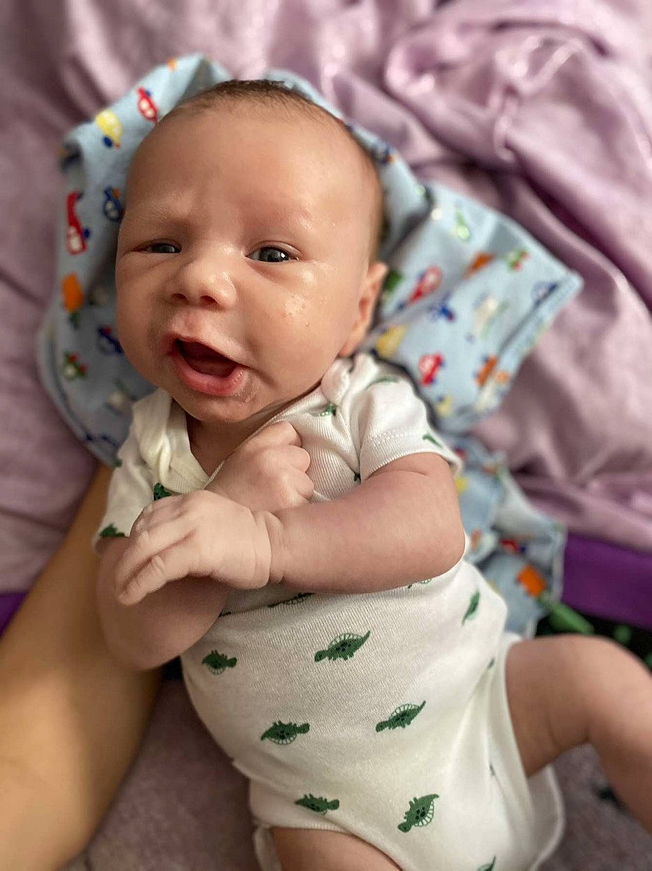 Kingston is registered to the contest to win money with this photo: baby, baby_products, baby_toddler_clothing, cheek, child, finger, linens, person, pink, skin, toddler