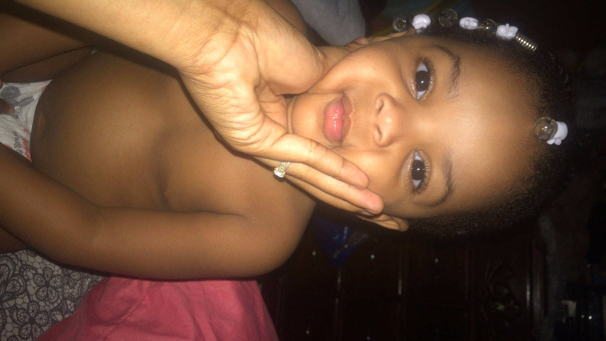 Kendra joined the competition — help win amazing prizes! black_hair, cheek, dress, eye, eyebrow, eyelash, finger, flash_photography, gesture, hand, happy, lip, long_hair, mouth, nail, neck, nose, person, skin, smile