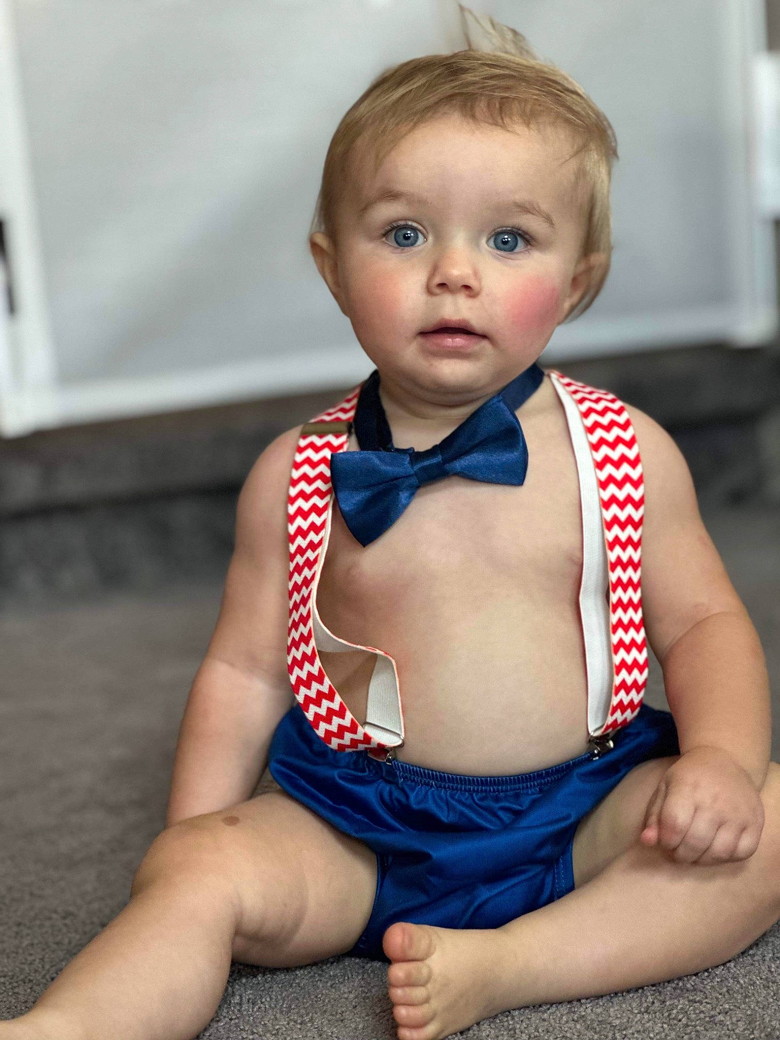 Cole joined the competition — help win amazing prizes! baby_toddler_clothing, cheek, chest, chin, dress, eye, face, hairstyle, head, human_body, iris, leg, lip, neck, person, shoulder, skin, sleeve, standing, thigh