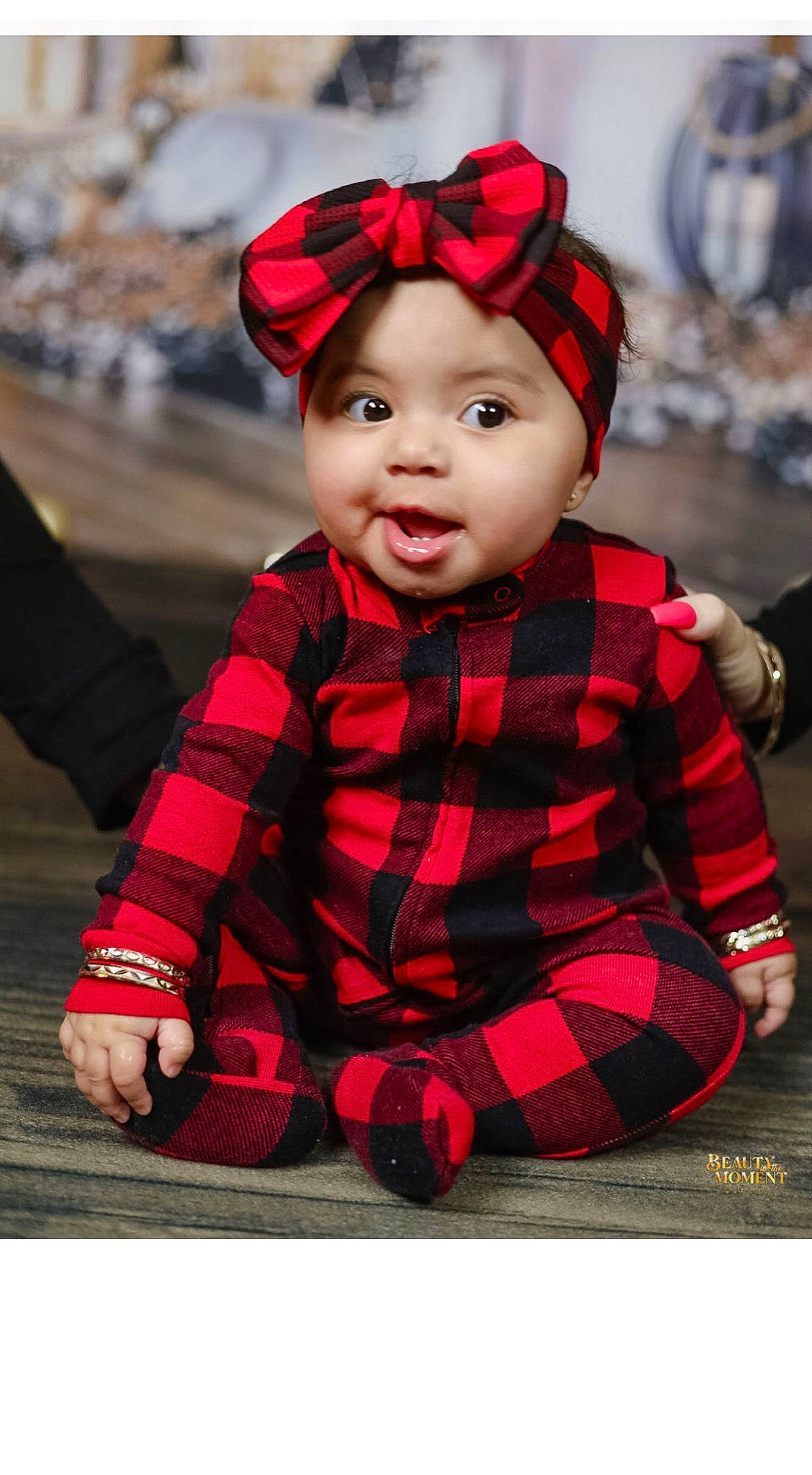 Mercedes is registered to the contest to win money with this photo: baby, baby_toddler_clothing, beauty, cap, child, collar, happy, hat, headwear, lip, pattern, person, photograph, plaid, red, sleeve, smile, snapshot, tartan, textile
