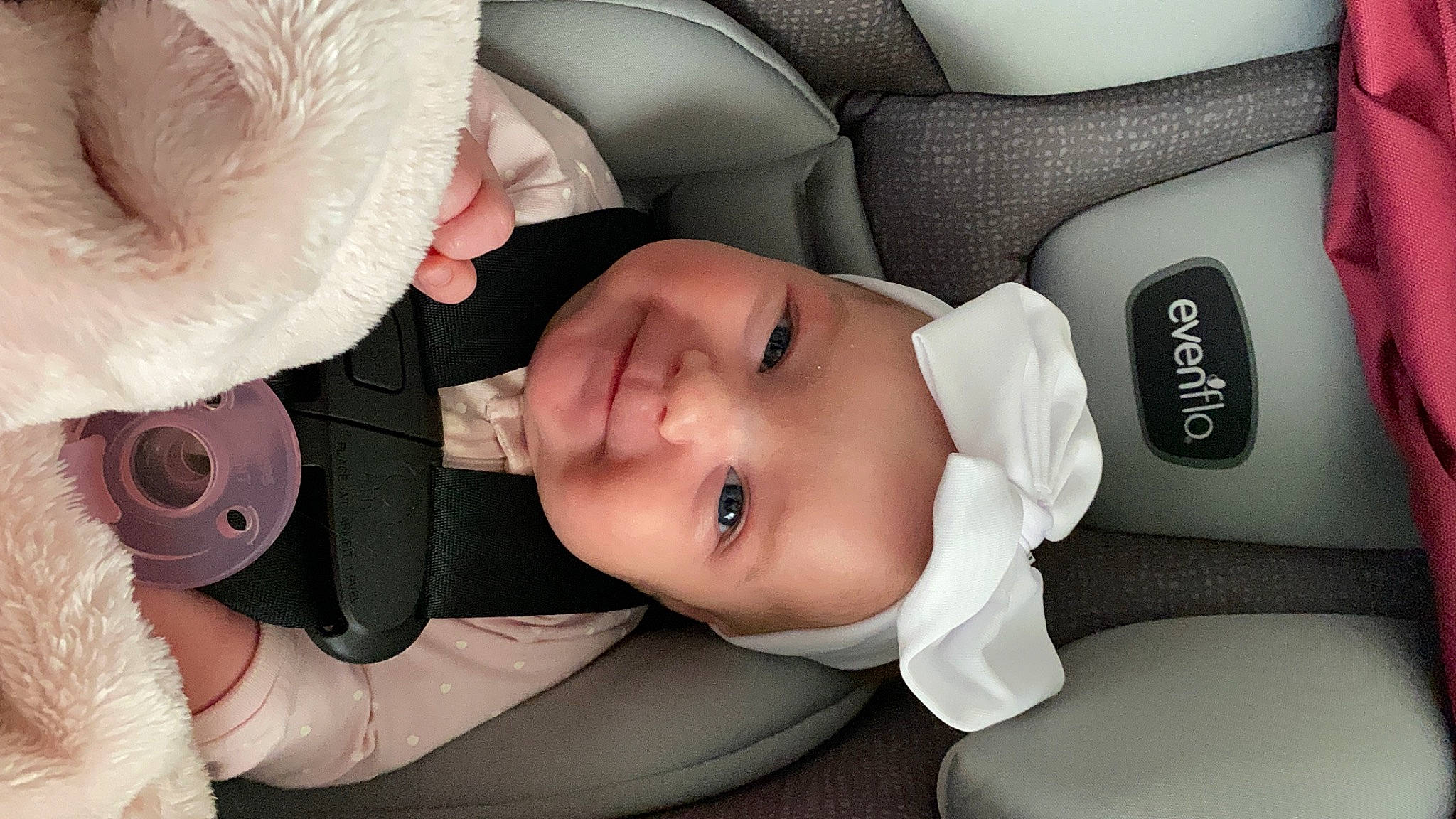 Avery joined the competition — help win amazing prizes! baby, baby_toddler_clothing, cheek, child, comfort, eye, eyebrow, eyelash, facial_expression, hat, headgear, headwear, joy, lip, mouth, nose, people, person, product, skin