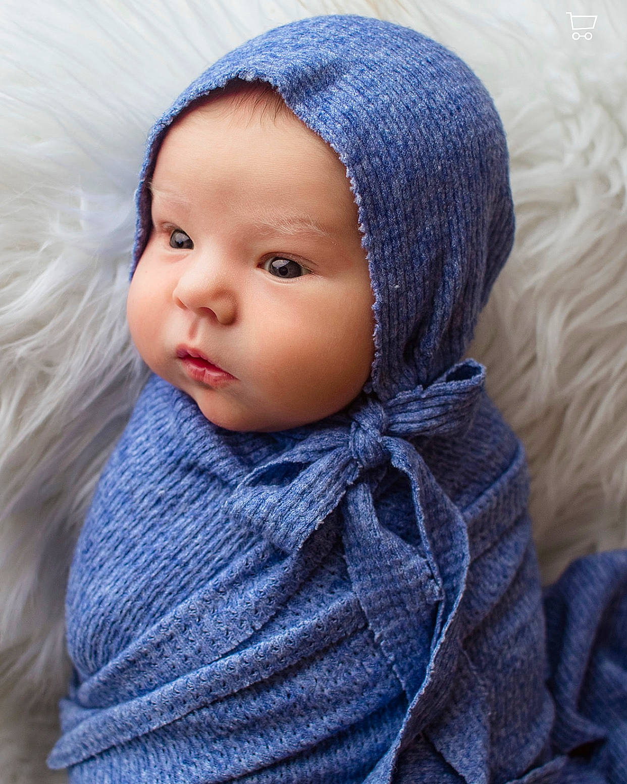 Taytum is registered to the contest to win money with this photo: azure, baby, baby_toddler_clothing, cap, cheek, child, electric_blue, eye, eyebrow, fashion_accessory, grey, headwear, iris, knit_cap, lip, outerwear, person, sleeve, textile, toddler