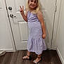 Joanne joined the competition — help win amazing prizes! blonde, bodypart, child, clothing, door, dress, eveningdress, face, female, finger, footwear, formalwear, girl, hair, hand, hardwood, person, sandal, shoe, wood