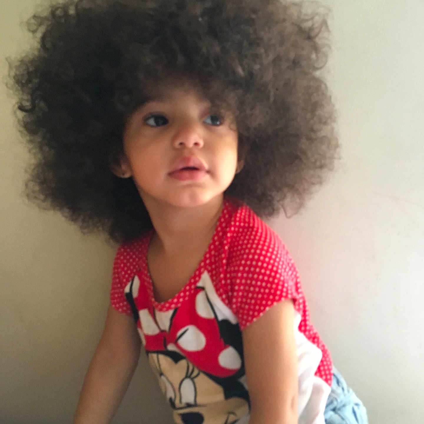 Juliette joined the competition — help win amazing prizes! afro, beauty, black, black_hair, cheek, child, day, face, forehead, girl, hair, hairstyle, head, human_hair_color, mouth, nose, pink, skin, smile, toddler