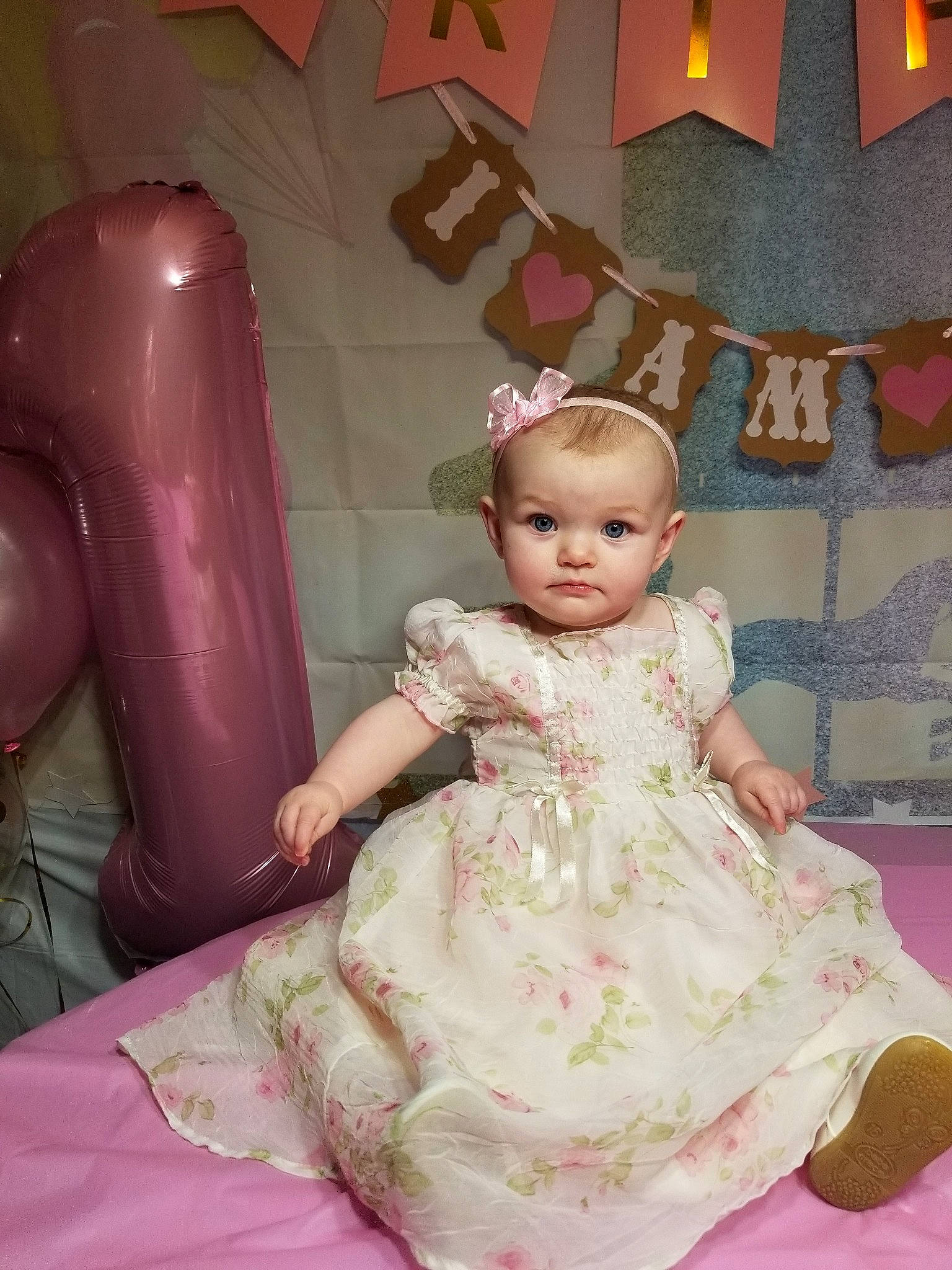Rarity is registered to the contest to win money with this photo: child, doll, dress, gown, iris, peach, person, pink, sitting, skin, toddler, toy