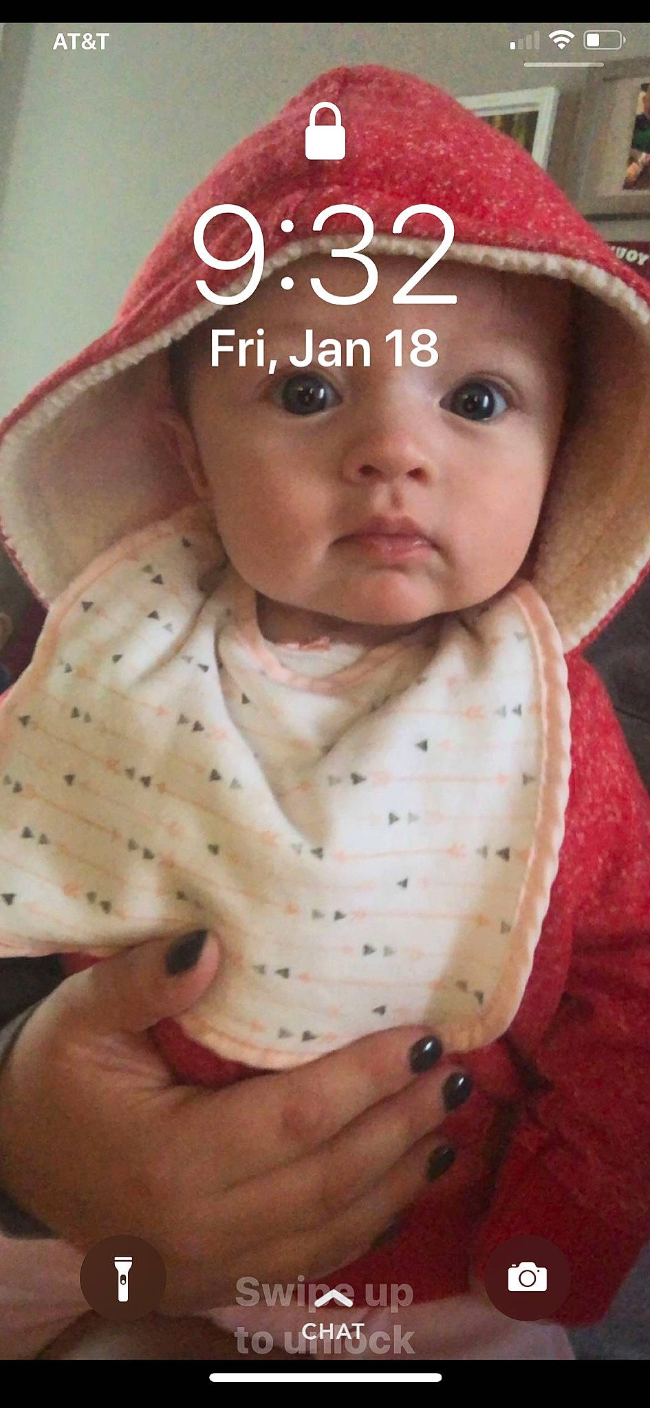 Shaylee is registered to the contest to win money with this photo: baby, cheek, child, child_model, face, head, headgear, headwear, neck, nose, person, photo_caption, skin, smile, toddler