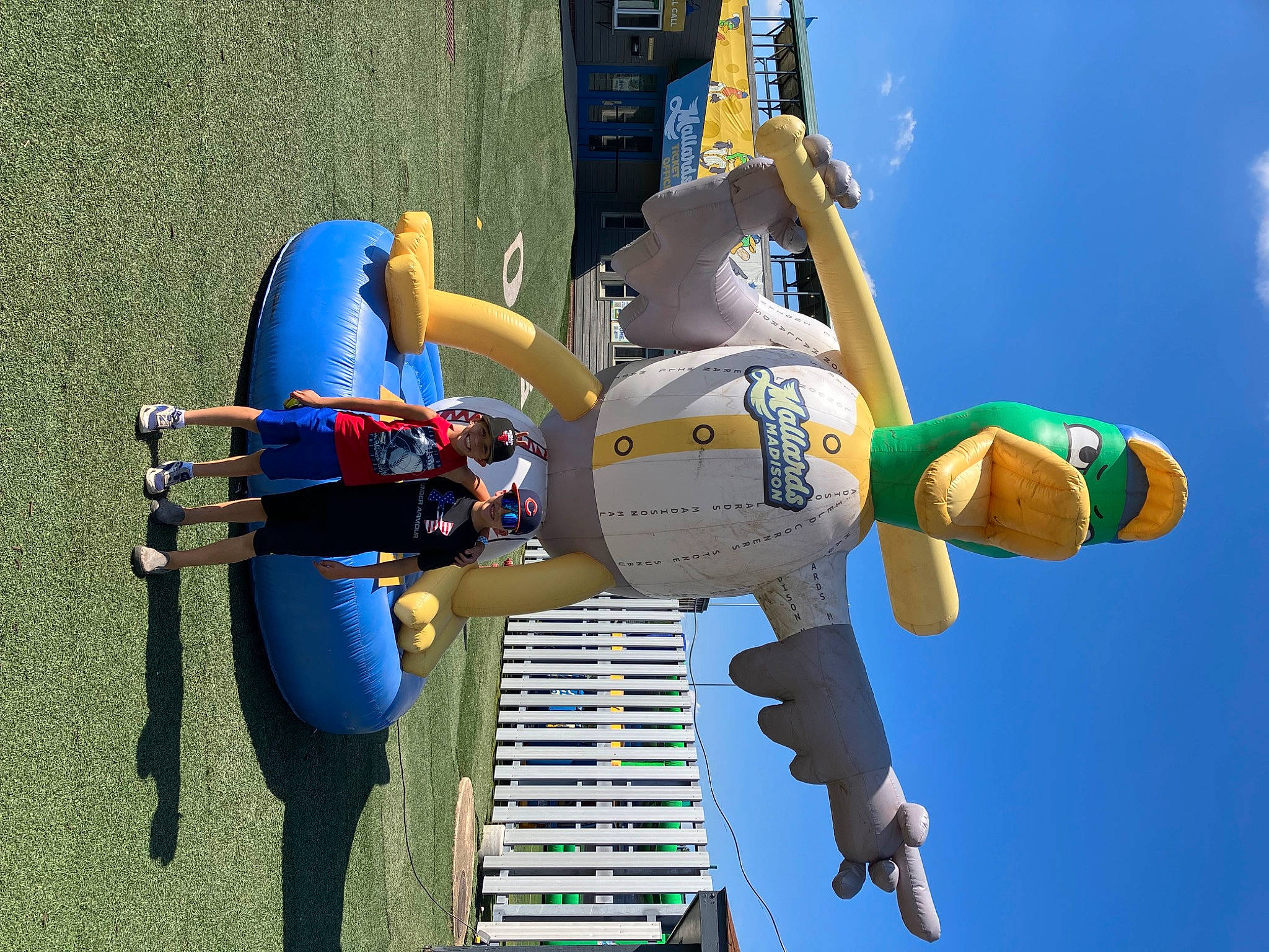 London joined the competition — help win amazing prizes! electric_blue, engineering, fictional_character, fun, gesture, headwear, joy, leisure, machine, person, plastic, recreation, sky, space, toy, travel, world