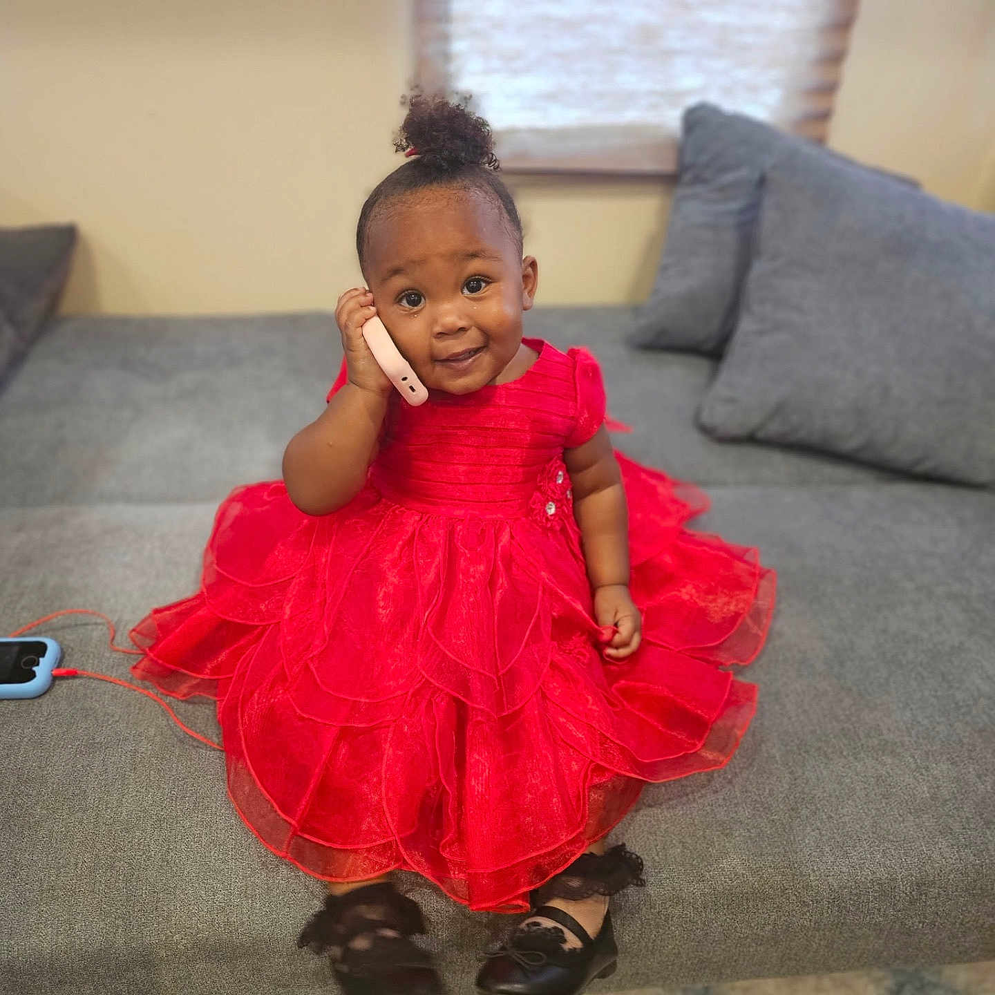 Ivy Murphy joined the competition — help win amazing prizes! child, clothing, costume, couch, cushion, dress, face, female, footwear, formalwear, furniture, girl, head, homedecor, person, photography, portrait, sandal, shoe, sitting