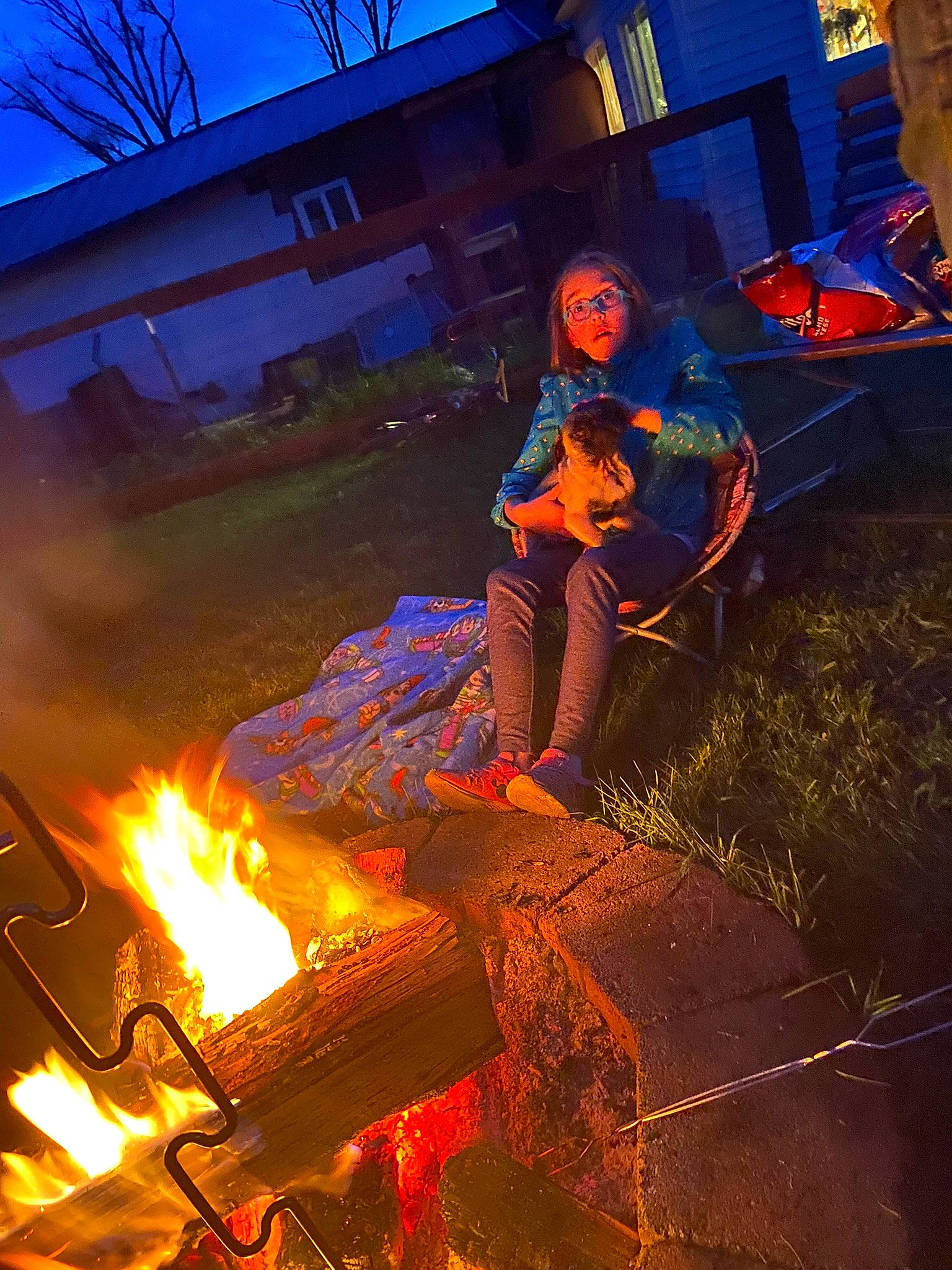 Madison joined the competition — help win amazing prizes! art, bonfire, campfire, darkness, electric_blue, event, fire, flame, flash_photography, fun, gas, heat, landscape, night, person, sky, tree, window