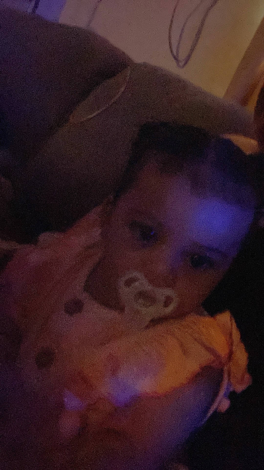 Elena joined the competition — help win amazing prizes! baby, baby_products, baby_toddler_clothing, cheek, child, cloud, comfort, darkness, ear, eyebrow, happy, human_body, iris, lip, nose, person, purple, room, sitting, thumb