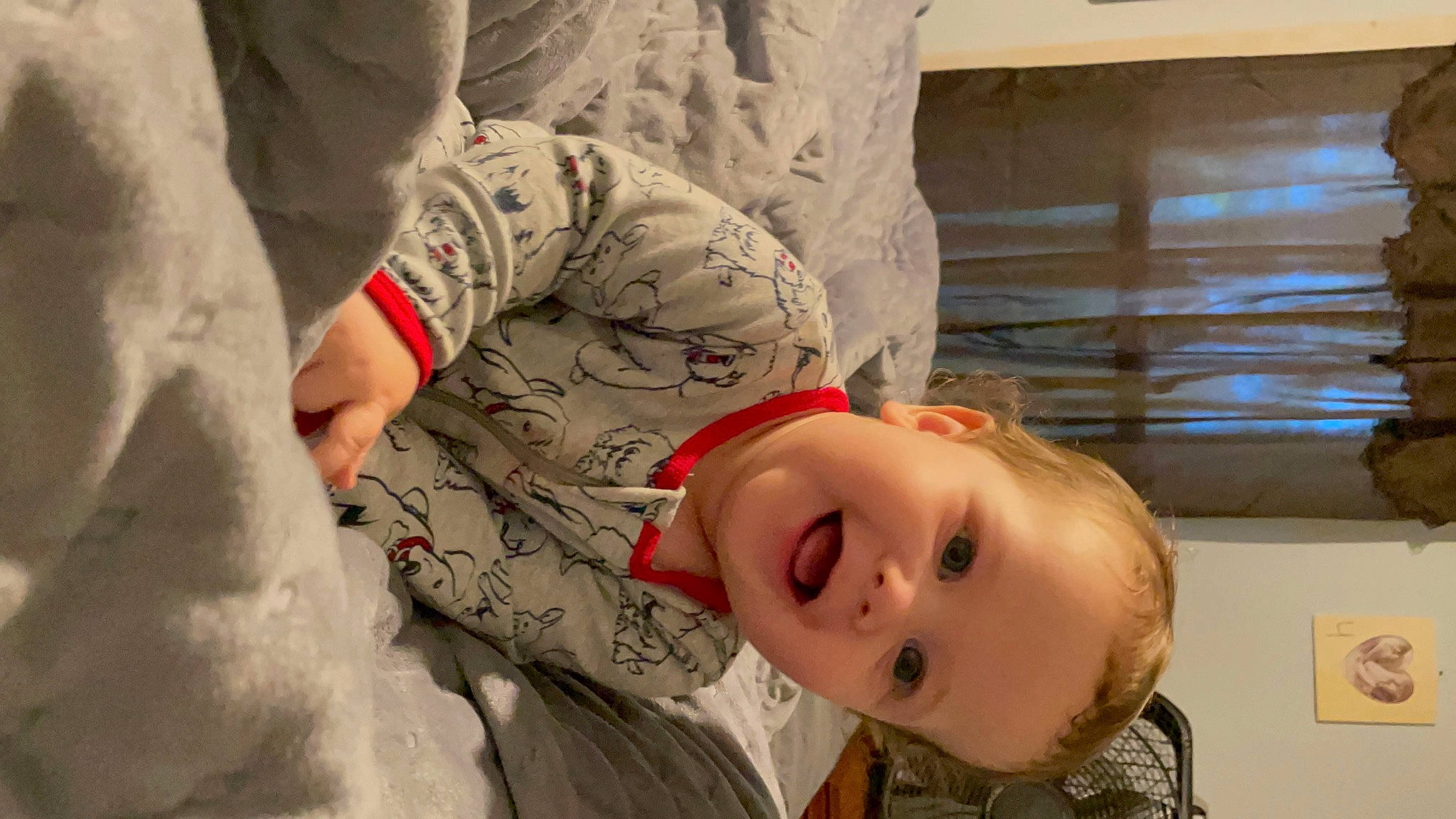 Motley joined the competition — help win amazing prizes! baby, child, comfort, face, flesh, flooring, fur, happy, head, human_body, human_leg, joy, linens, nose, person, room, sitting, skin, smile, toddler