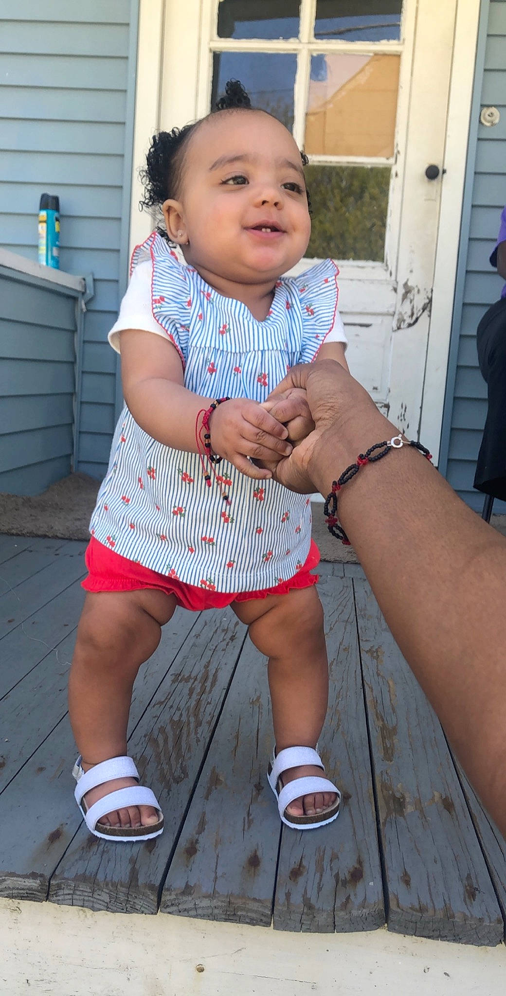 Kambrie joined the competition — help win amazing prizes! child, person, skin, smile, summer, toddler, vacation