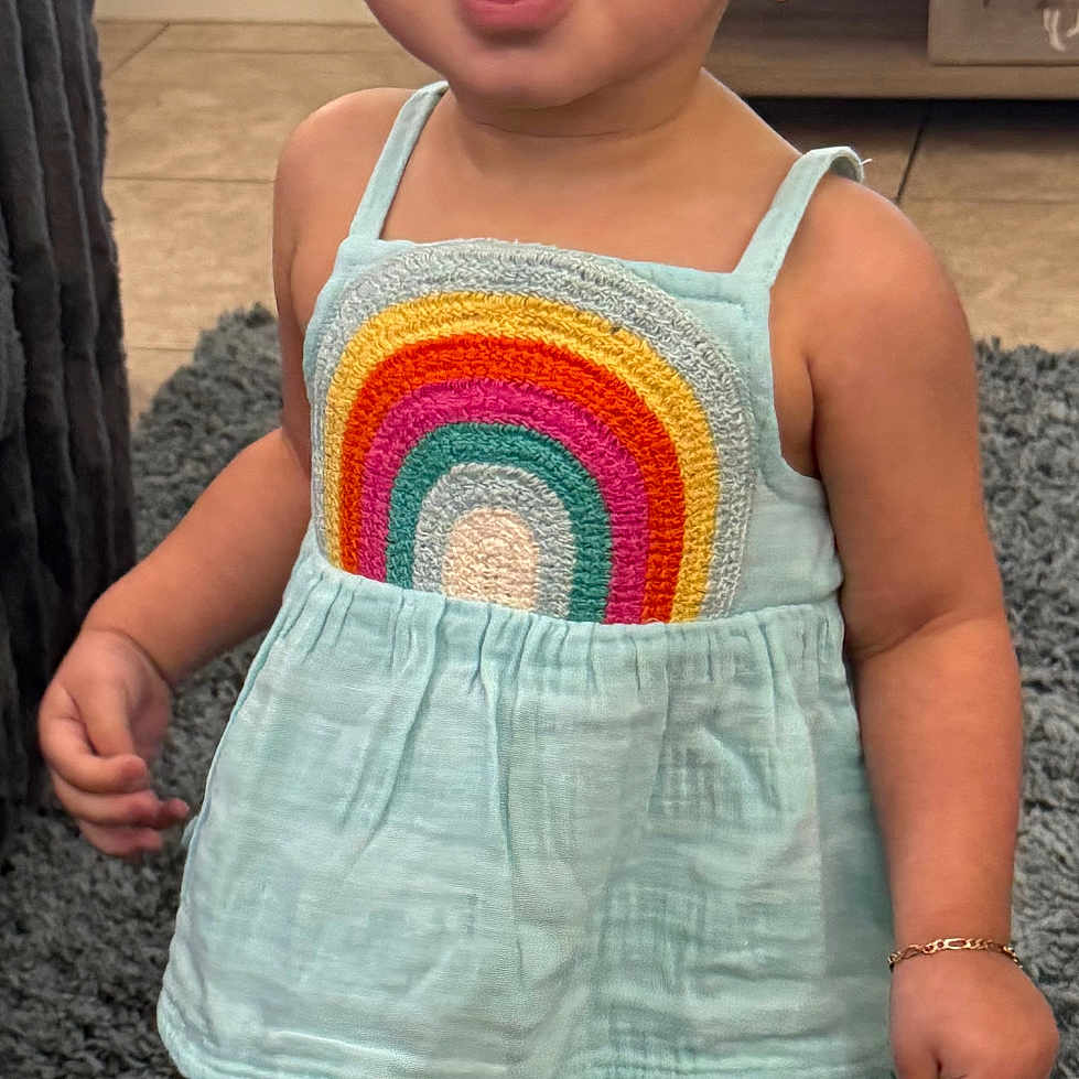 Eviana joined the competition — help win amazing prizes! accessories, bodypart, bracelet, child, clothing, dress, face, female, girl, happy, head, homedecor, indoors, interiordesign, jewelry, person, photography, portrait, skirt, tanktop