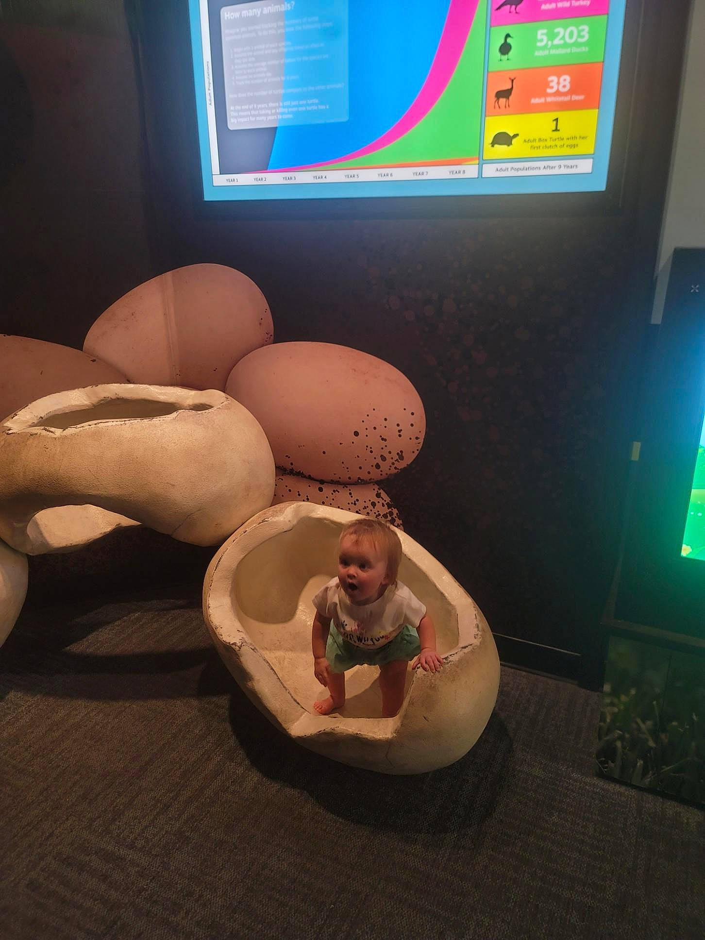 Brynleigh is registered to the contest to win money with this photo: baby, comfort, computer_monitor_accessory, display_device, flat_panel_display, flooring, foot, fun, gadget, human_leg, led_backlit_lcd_display, multimedia, output_device, peripheral, person, room, space, surprise, television, television_set