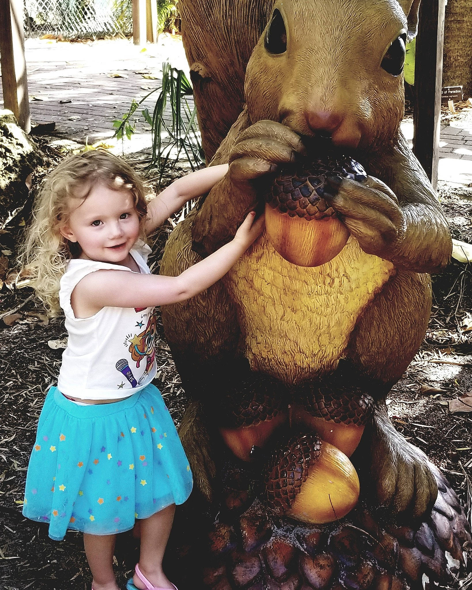 Arilyn joined the competition — help win amazing prizes! botany, child, fawn, happy, joy, person, plant, toddler, tree, trunk, vacation, wood