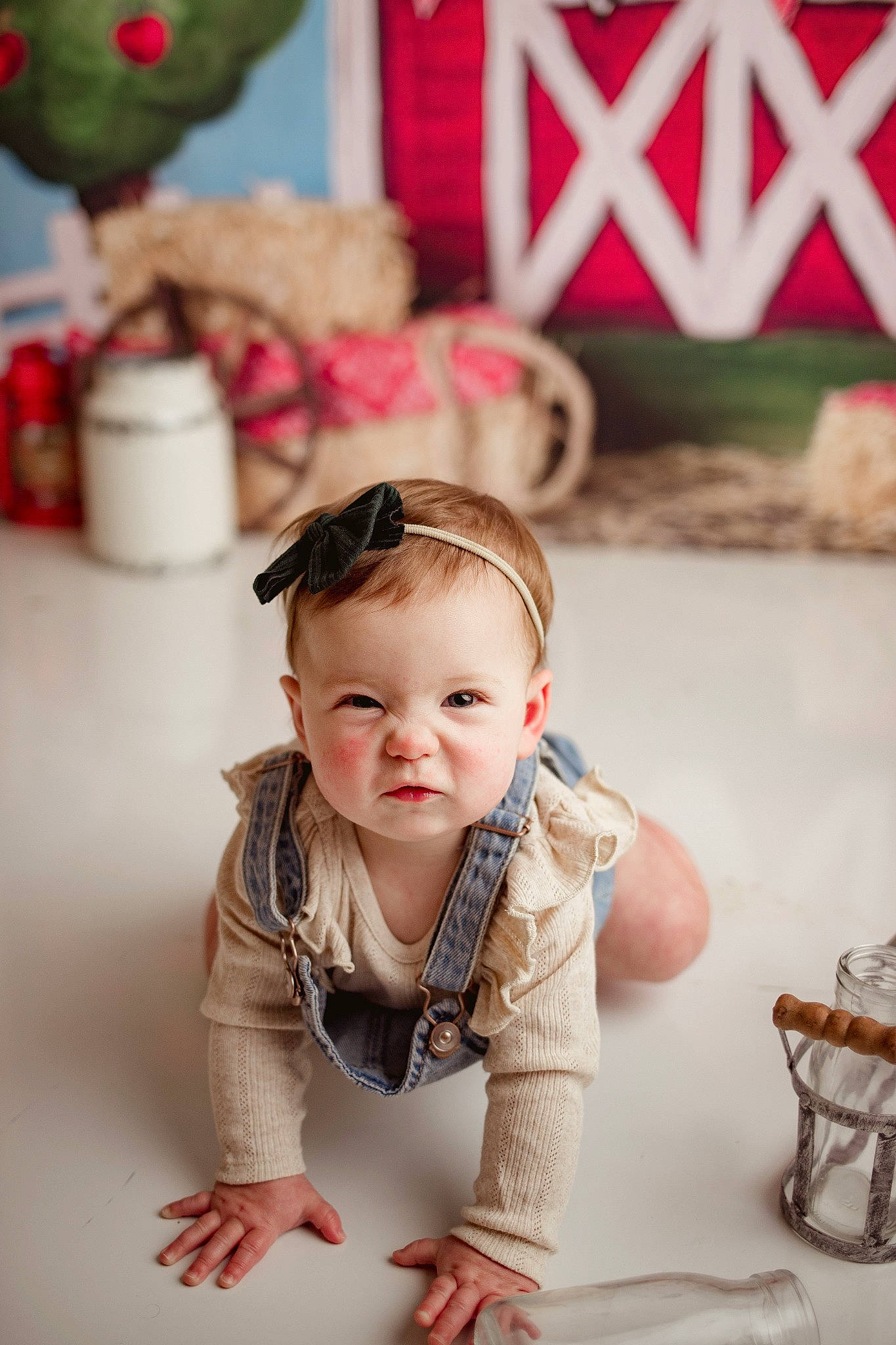 Austyn joined the competition — help win amazing prizes! baby, baby_toddler_clothing, child, dress, event, eye, flash_photography, flooring, fun, grass, happy, iris, luggage_and_bags, pattern, person, sitting, skin, sleeve, smile, toddler