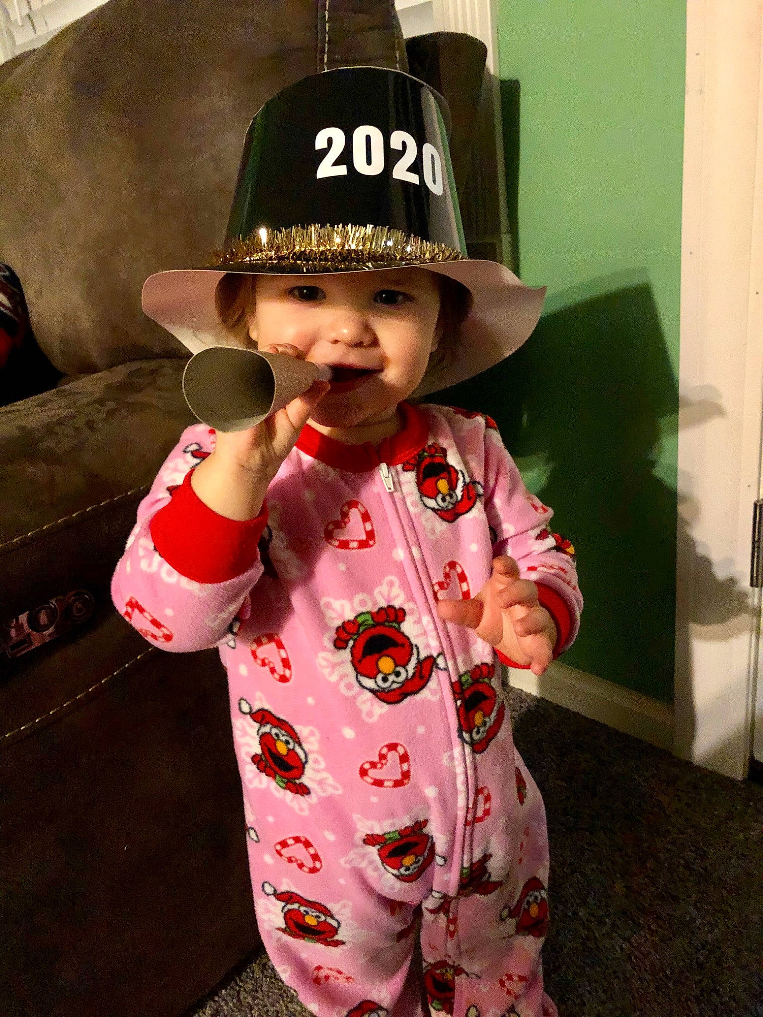 Kathryn joined the competition — help win amazing prizes! child, clothing, fashion_accessory, hat, headgear, headwear, outerwear, person, sleeve, sun_hat, toddler