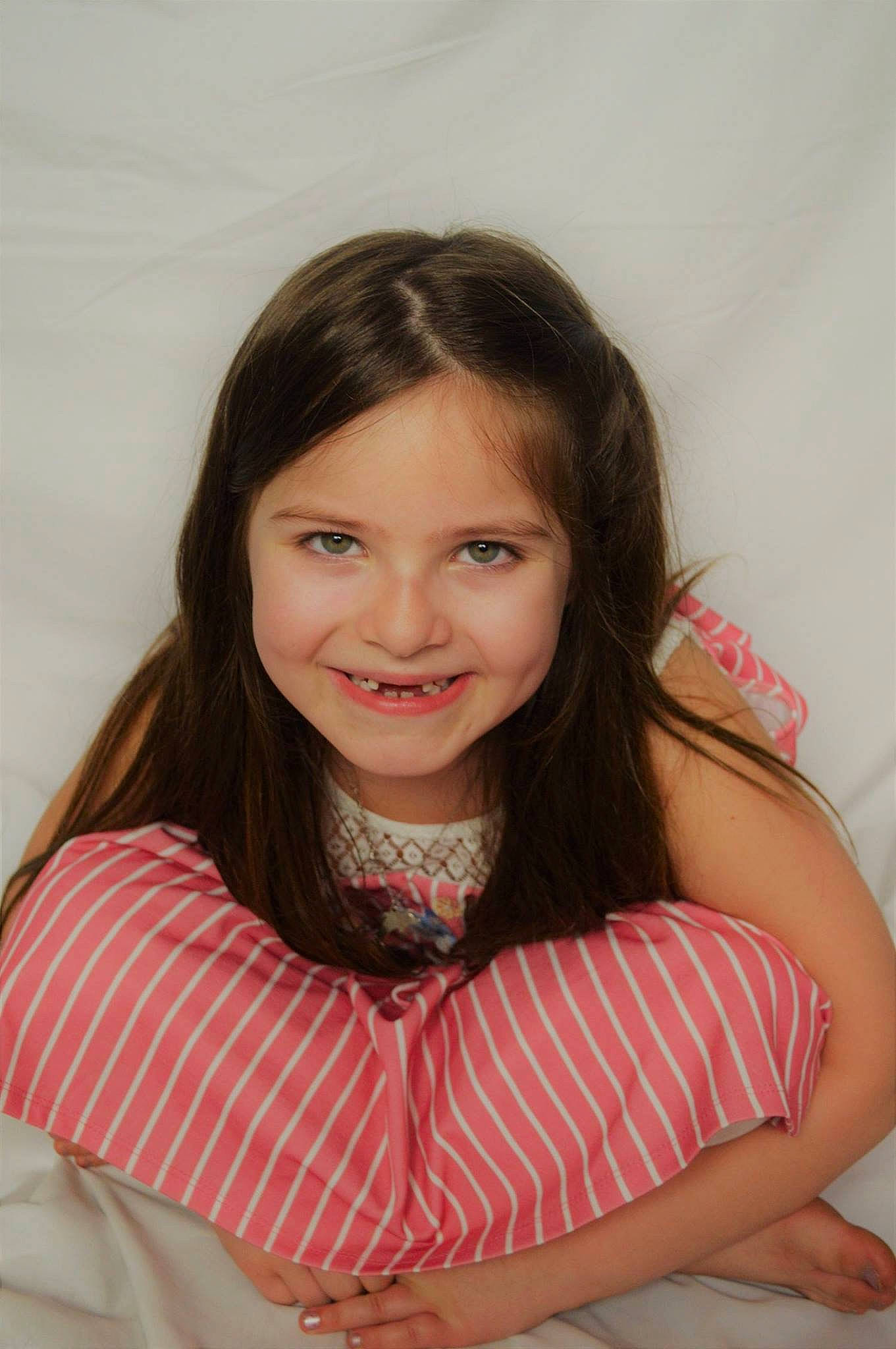 Autumn joined the competition — help win amazing prizes! beauty, brown_hair, child, child_model, eye, face, hair, hairstyle, joy, lady, lip, long_hair, neck, person, photography, pink, sitting, skin, smile, trunk