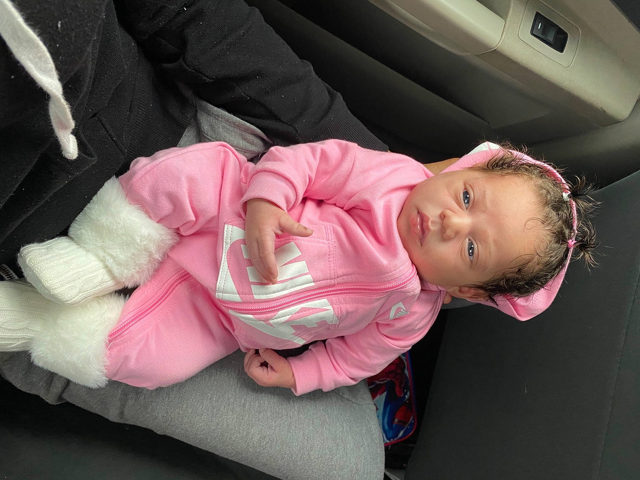 Diava is registered to the contest to win money with this photo: baby, baby_toddler_clothing, cheek, child, comfort, mouth, nose, person, pink, toddler