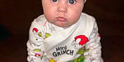 Ivy joined the competition — help win amazing prizes! baby, babycrawling, clothing, crawling, face, head, newborn, pajamas, person, photography, portrait