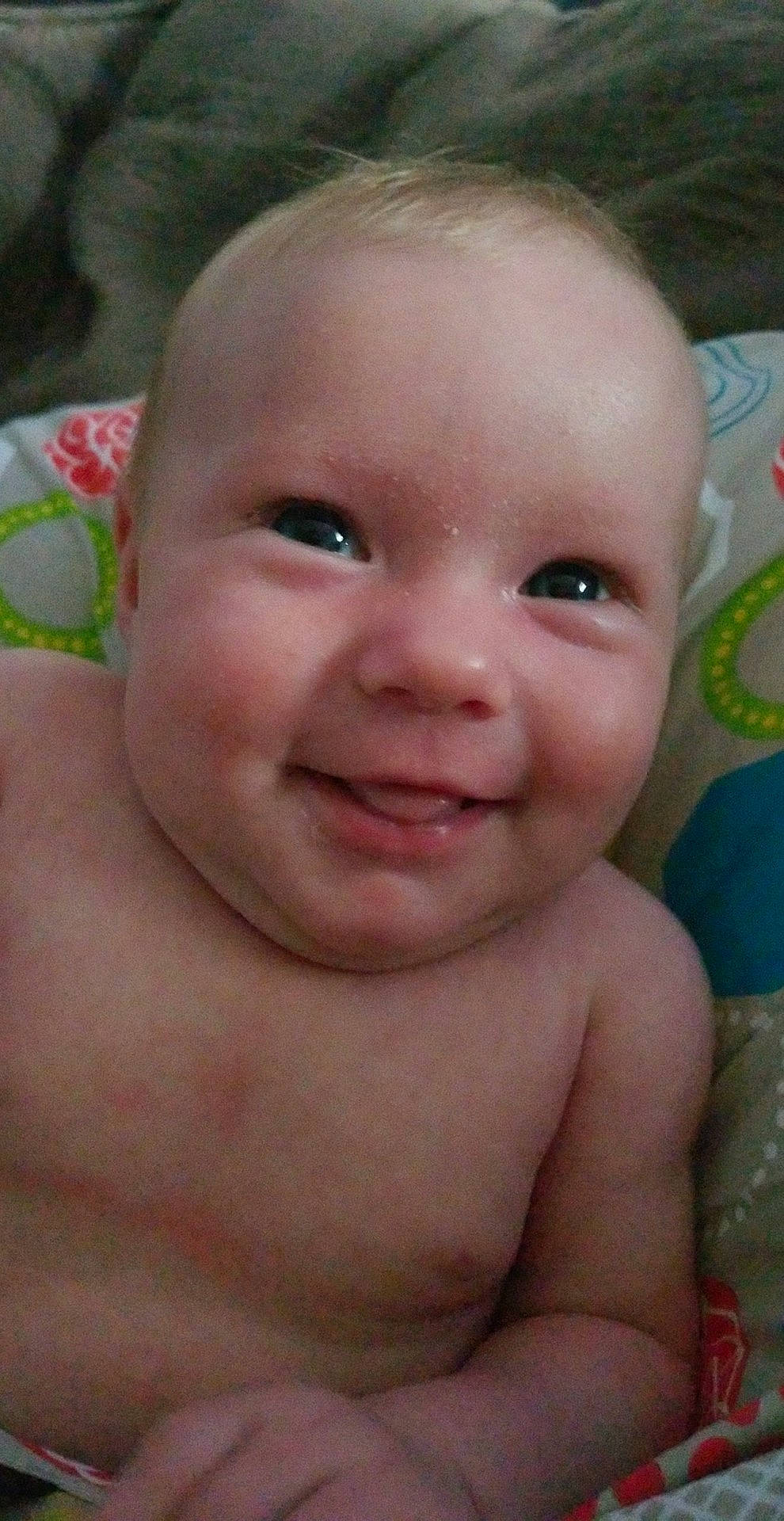 Deanna joined the competition — help win amazing prizes! boy, cheek, child, chin, close_up, eye, eyebrow, face, forehead, head, human_hair_color, infant, joy, laughter, lip, mouth, nose, person, skin, smile