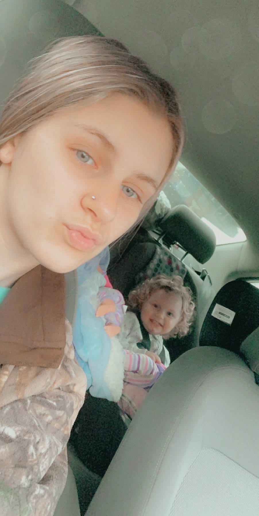 Evalynn joined the competition — help win amazing prizes! baby, cheek, child, daughter, joy, mother, nose, person, skin, smile, toddler