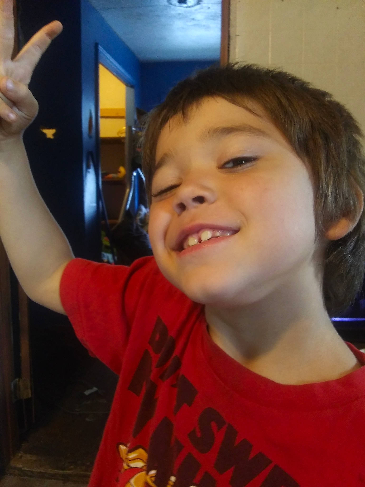 Dean joined the competition — help win amazing prizes! cheek, child, chin, ear, eyebrow, face, facial_expression, finger, forehead, fun, gesture, hair, hairstyle, head, jaw, joy, mouth, nose, organ, person