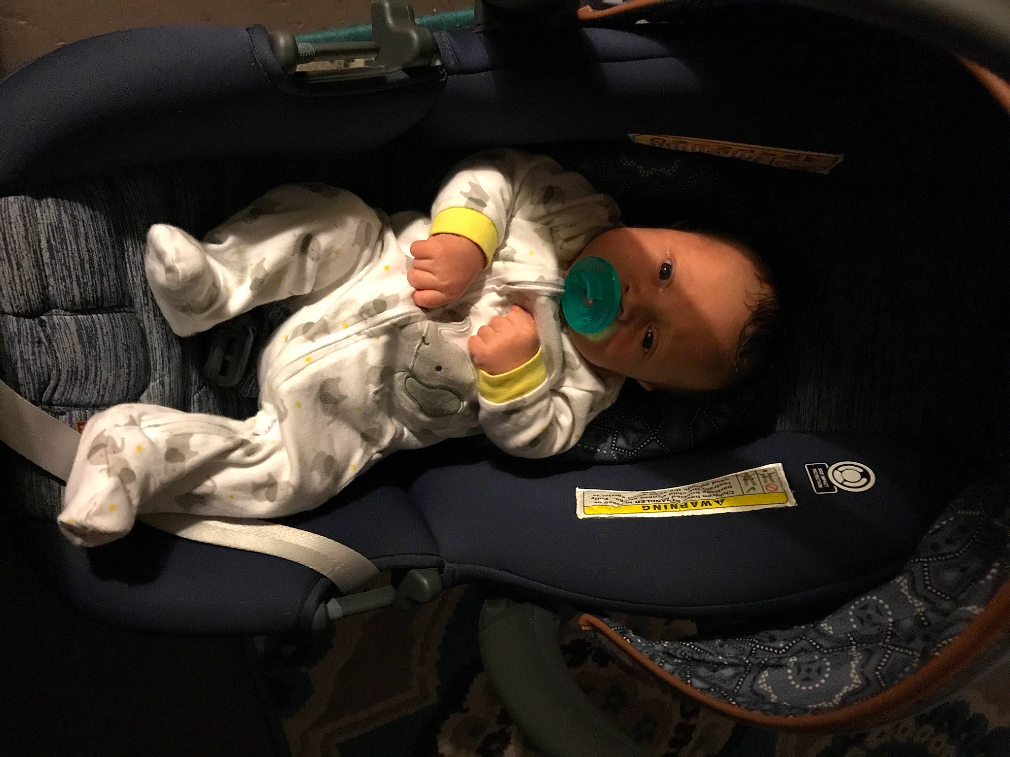 Jaivyn Quentin Zee Maxwell is registered to the contest to win money with this photo: auto_part, baby, baby_in_car_seat, car, car_seat, child, driving, family_car, person, photography, product, sleep, space, toddler, vehicle