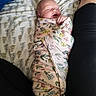 Everly is registered to the contest to win money with this photo: baby, swaddle, blanket, floral_pattern, person, legs, bed, bedding, resting, sleeping, infant, comfort, indoor, pattern, cloth, cute, newborn, soft, peaceful, relax