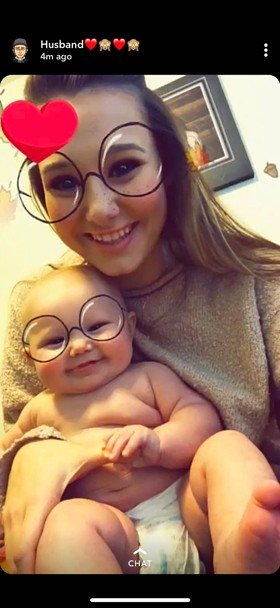 Mckinley is registered to the contest to win money with this photo: baby, child, cool, daughter, eyewear, fun, glasses, happy, headwear, joy, mother, person, photography, selfie, smile, toddler, vision_care