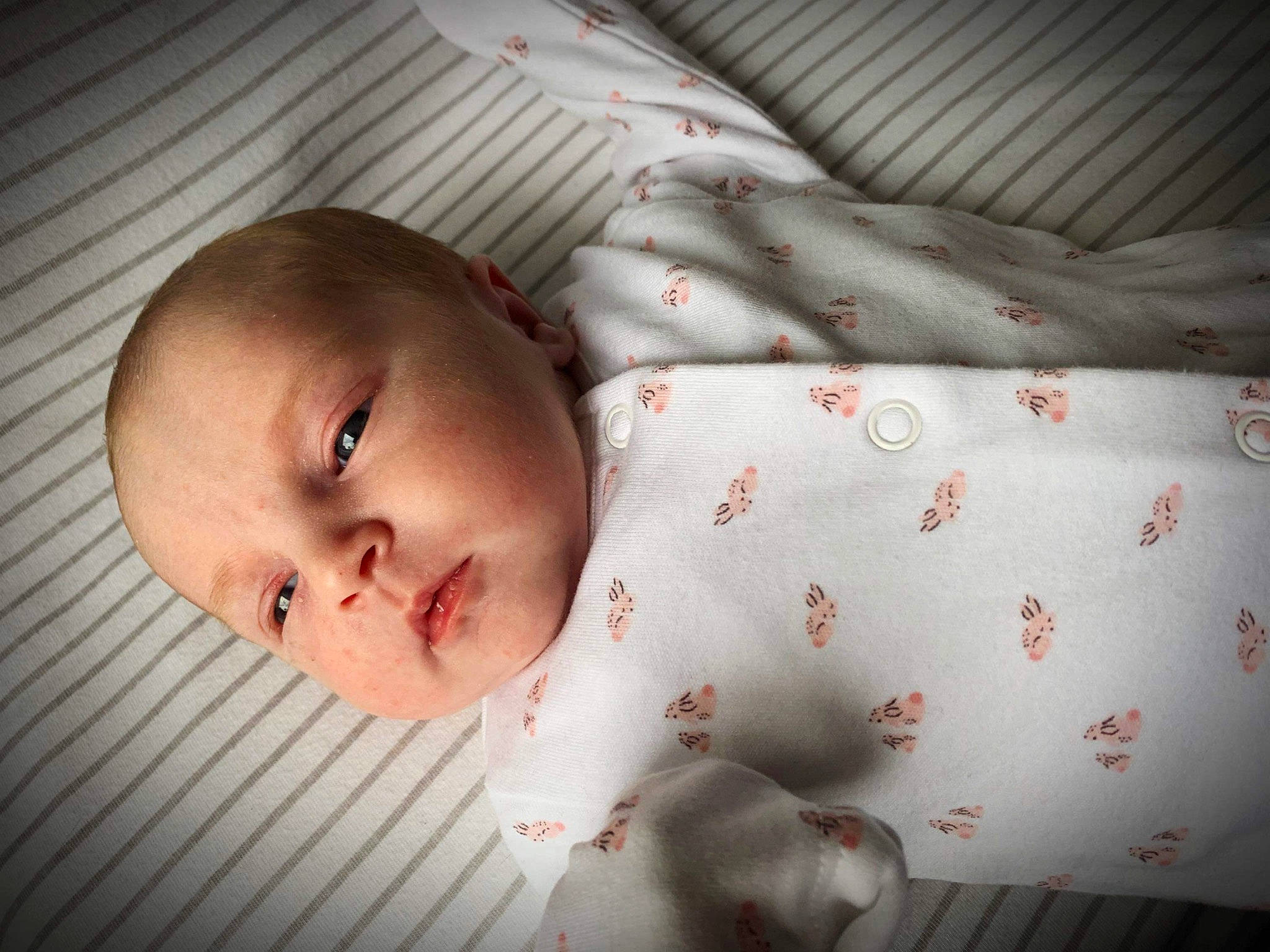 Kiera joined the competition — help win amazing prizes! baby, baby_sleeping, beauty, bed, bedtime, cheek, child, eye, face, hand, head, infant_bed, lip, mouth, nap, nose, person, pink, product, skin