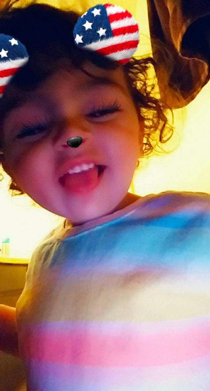 Layla is registered to the contest to win money with this photo: beauty, cheek, child, chin, cool, eye, eyebrow, face, facial_expression, forehead, fun, head, human, joy, lip, mouth, nose, person, pink, skin