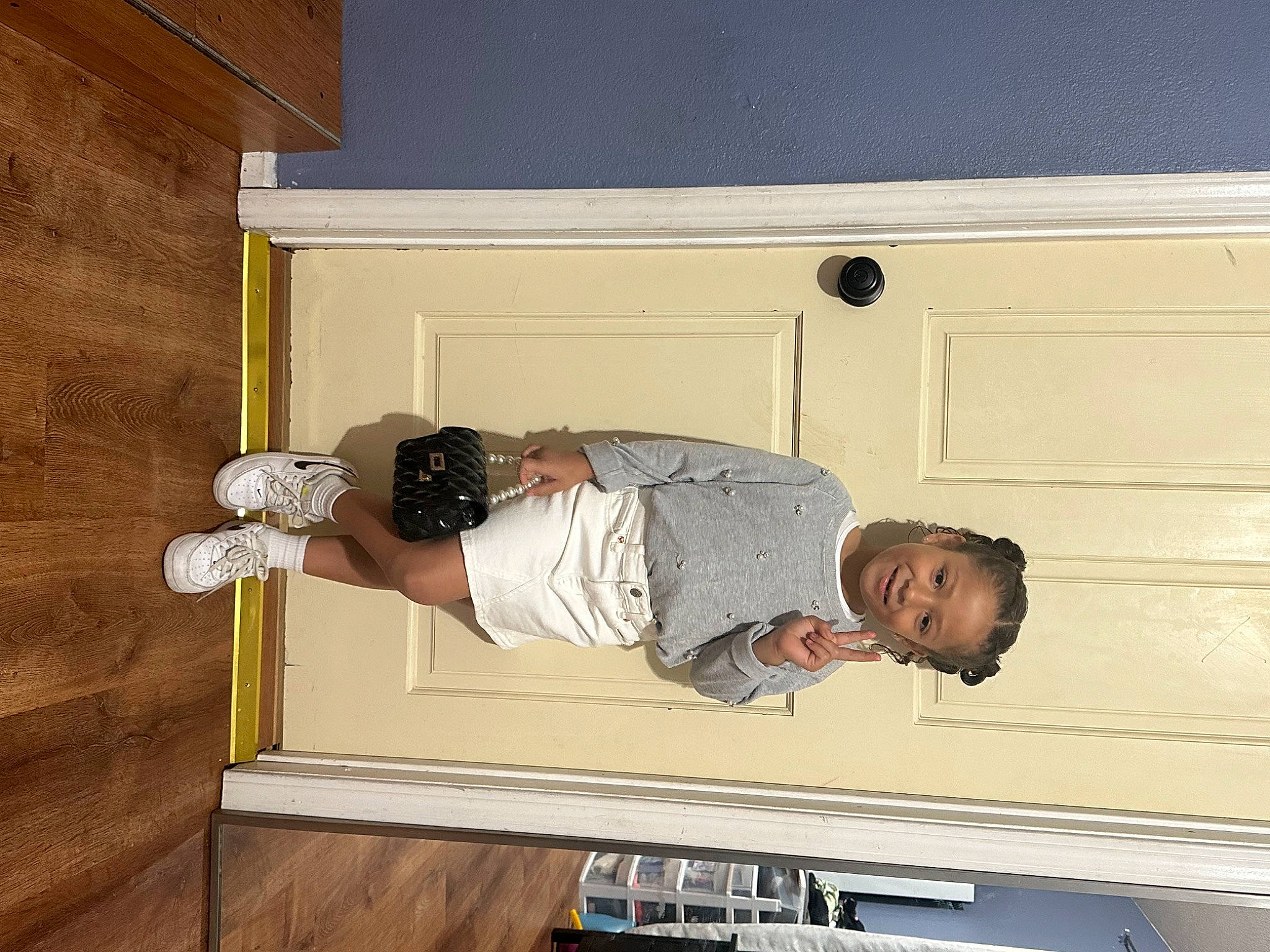 Yaneli joined the competition — help win amazing prizes! ceiling, comfort, door, elbow, flooring, hardwood, joy, person, plywood, room, t_shirt, varnish, wood, wood_flooring, wood_stain, wrist