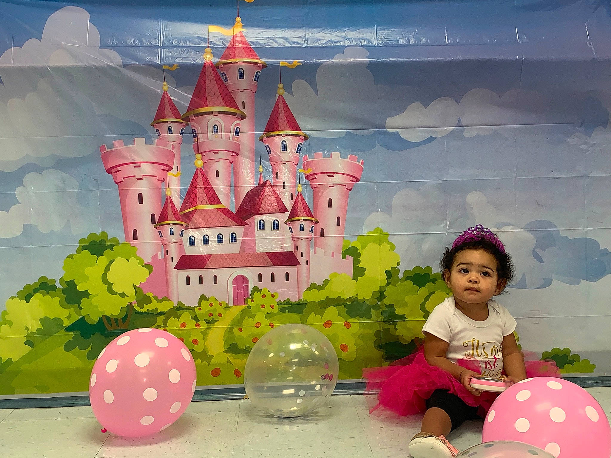 Aubriana is registered to the contest to win money with this photo: art, castle, illustration, person, pink, world