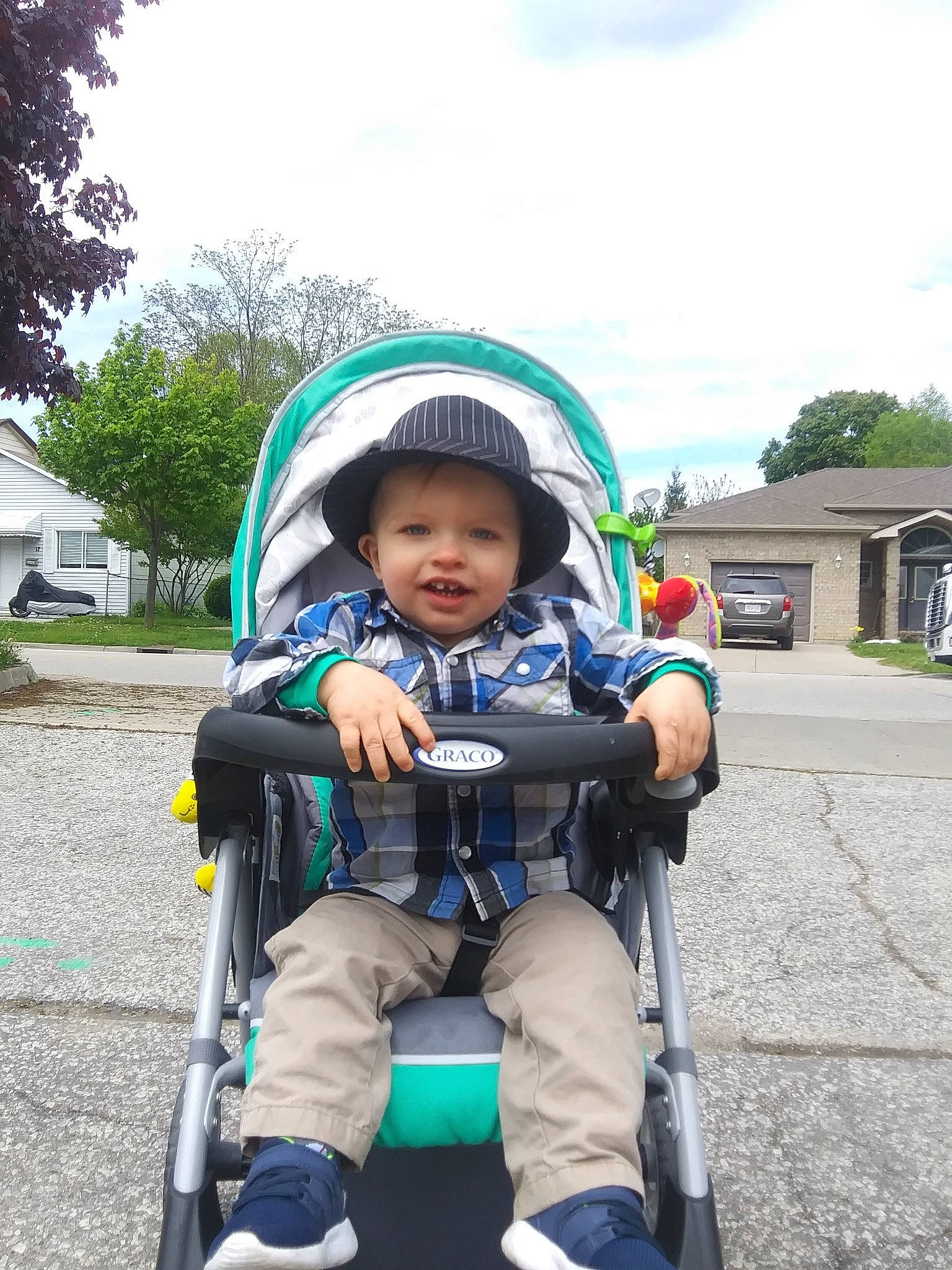 Dayton joined the competition — help win amazing prizes! baby_carriage, baby_products, child, person, product, toddler, vehicle