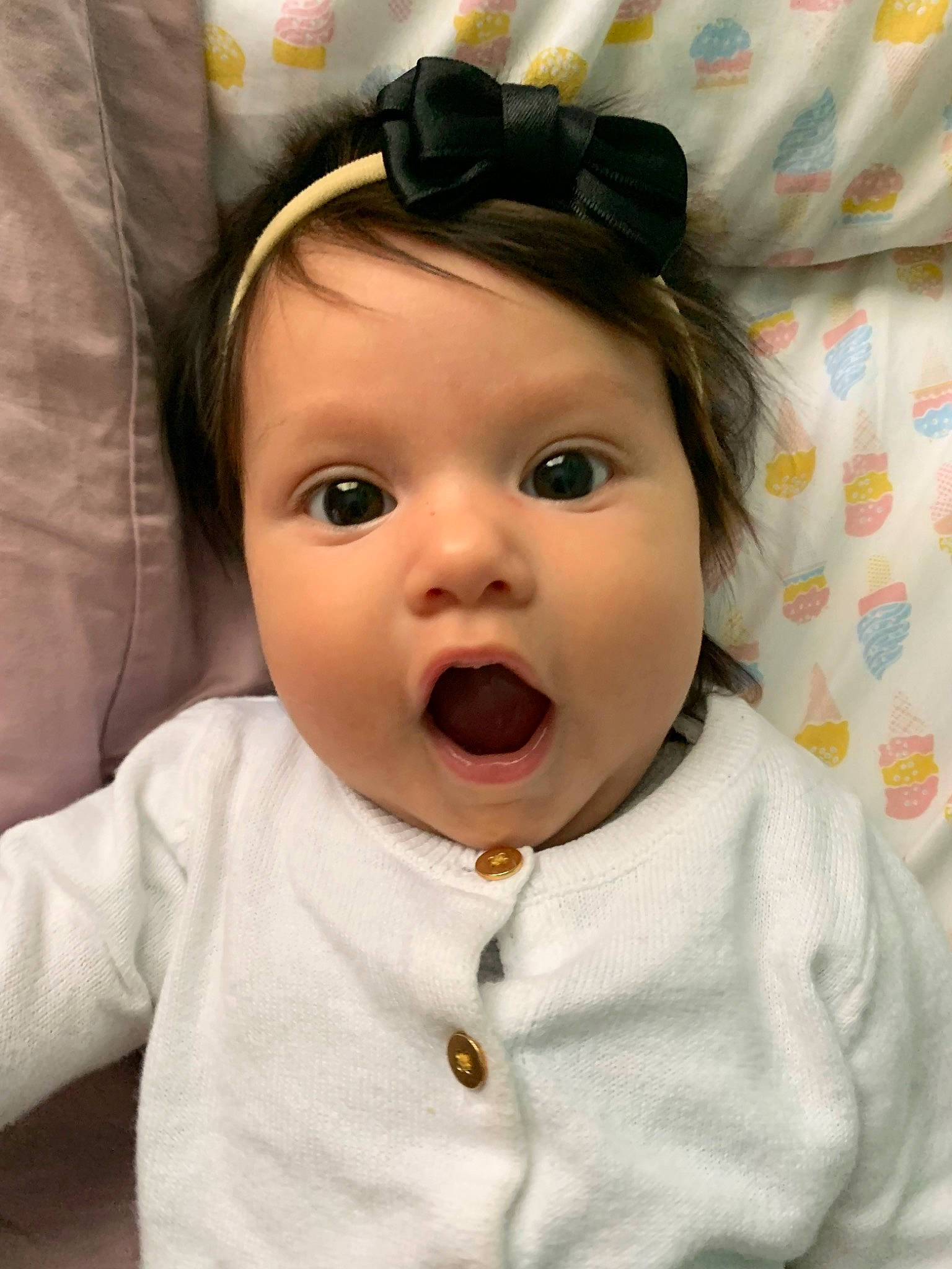 Angela joined the competition — help win amazing prizes! baby, baby_toddler_clothing, cheek, child, clothing, collar, eye, eyelash, eyewear, fashion_accessory, fun, happy, human_body, iris, lip, nose, person, skin, sleeve, smile
