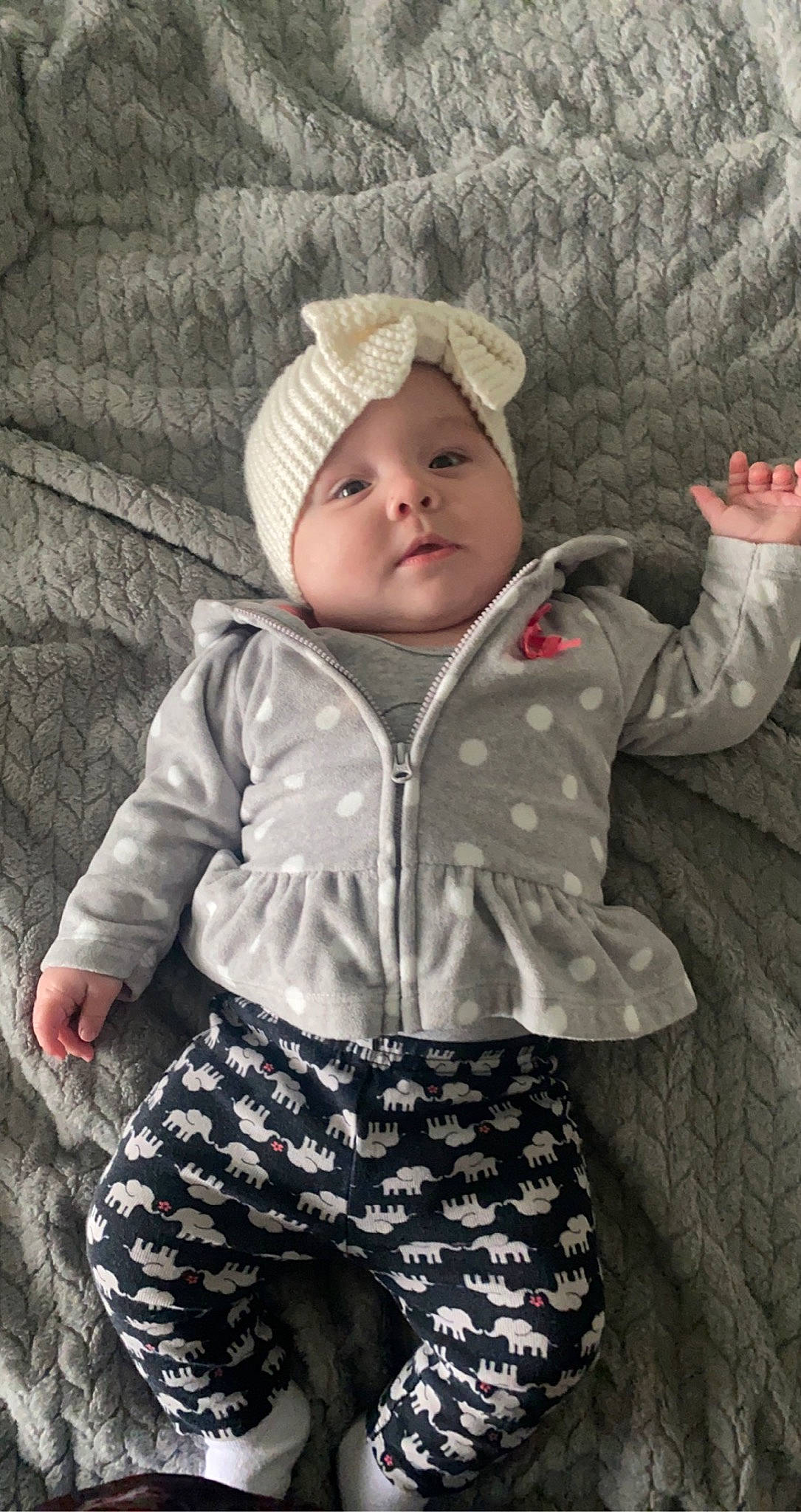 Hadlee joined the competition — help win amazing prizes! baby, baby_toddler_clothing, cap, cheek, cool, eye, face, flash_photography, happy, head, headwear, human_body, jacket, nose, outerwear, person, skin, sleeve, standing, textile