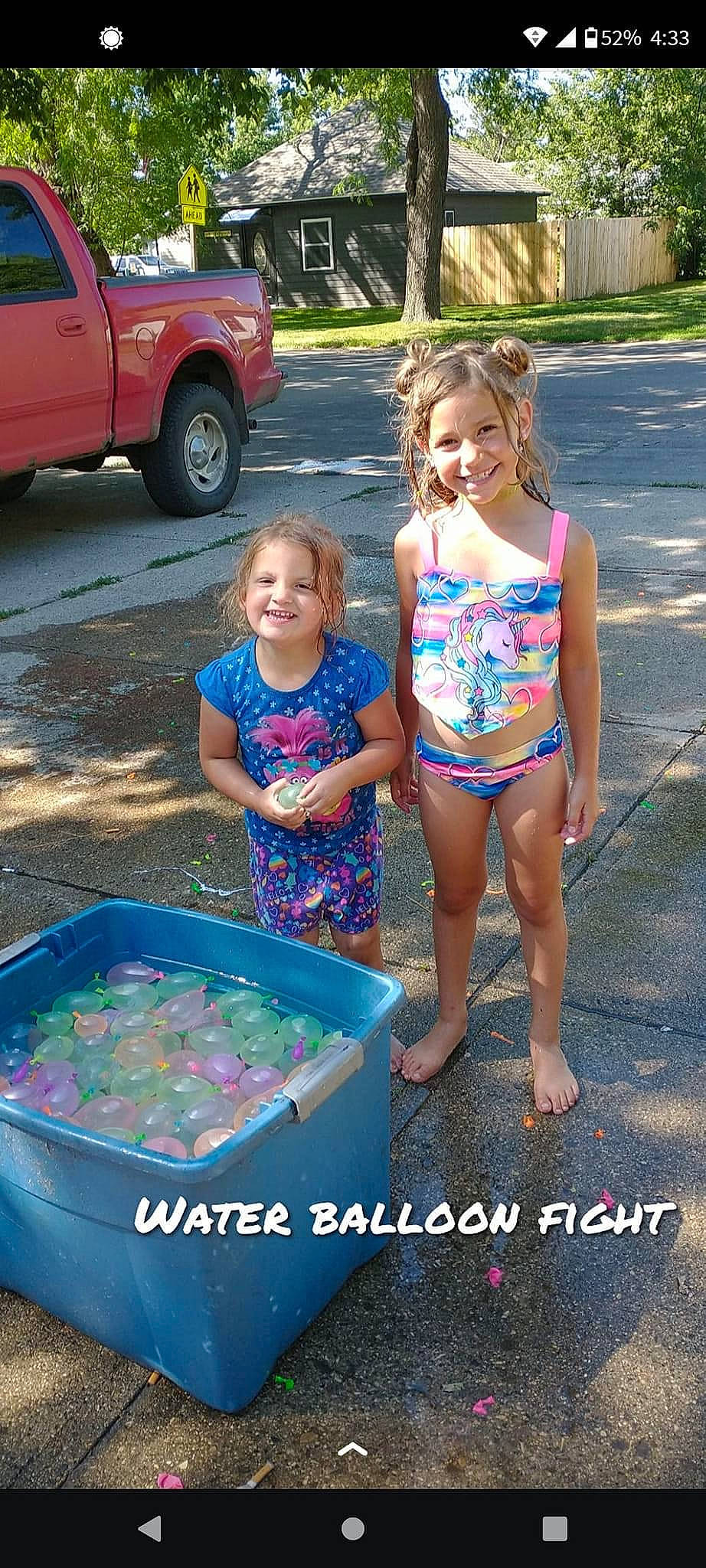 Payten is registered to the contest to win money with this photo: automotive_tire, car, child, electric_blue, event, fun, happy, joy, leisure, motor_vehicle, person, pink, recreation, shorts, smile, summer, tire, toddler, truck, vehicle