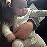 Ryatt joined the competition — help win amazing prizes! adult, baby, child, clothing, couch, cute, face, hand, holding, home, indoor, infant, long_hair, person, portrait, sleepsuit, tattoo, wearing, window, young