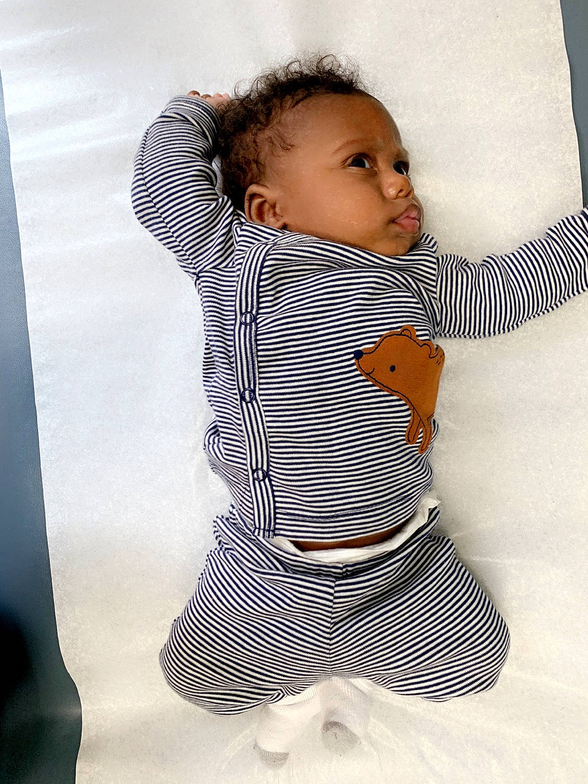 Jamir is registered to the contest to win money with this photo: baby, baby_products, baby_toddler_clothing, child, pattern, person, product, sleeve, textile, toddler