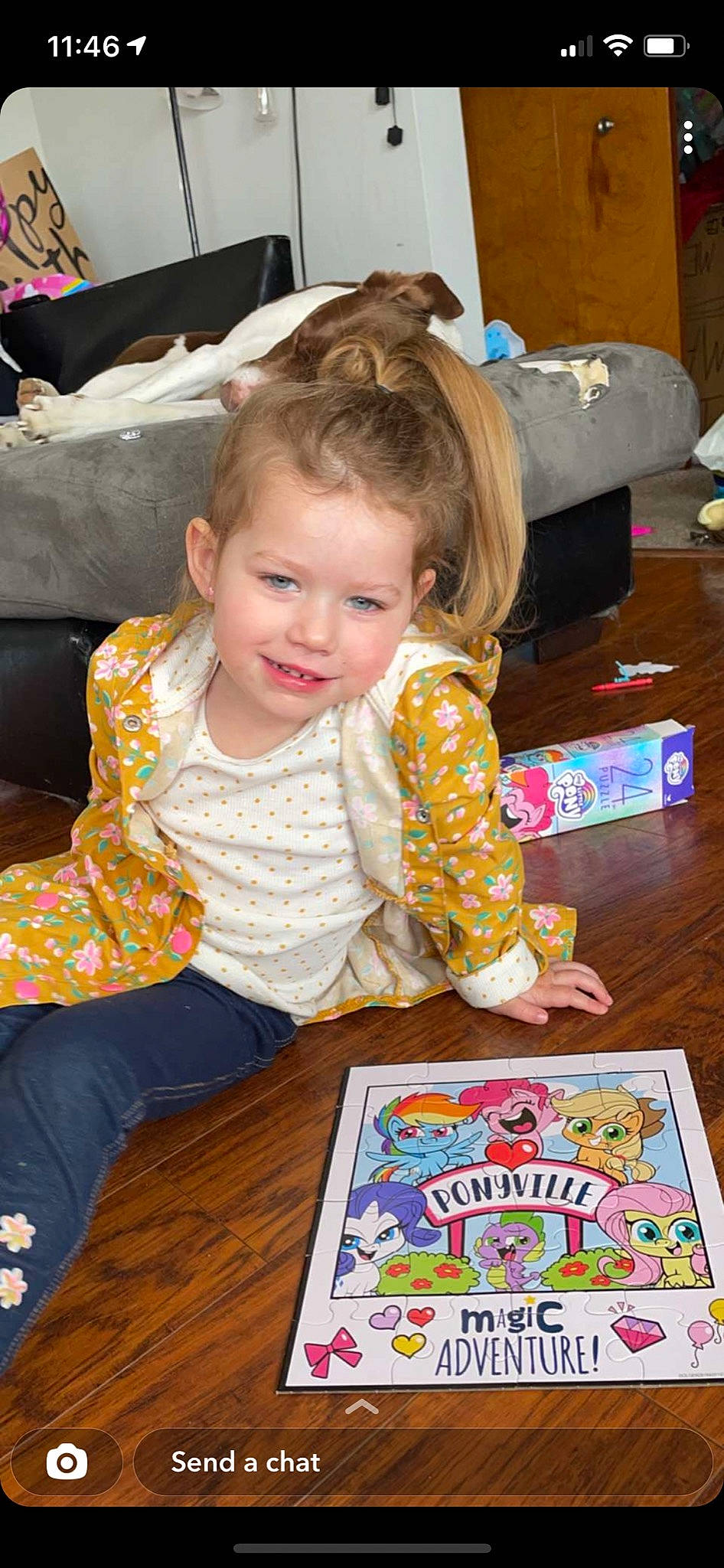 Devin joined the competition — help win amazing prizes! baby, baby_toddler_clothing, cake, chair, child, event, flooring, fun, happy, indoor_games_and_sports, joy, leisure, living_room, person, play, room, sharing, sitting, smile, table